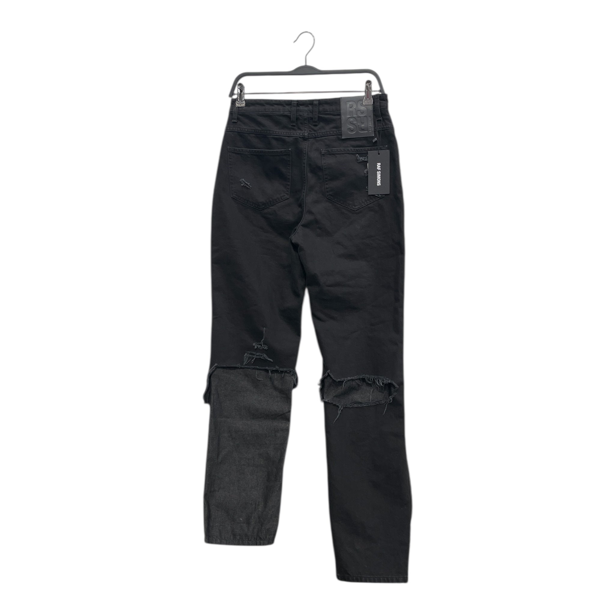 RAF SIMONS/SS23 Destroyed Double Denim Pants/27 view 2