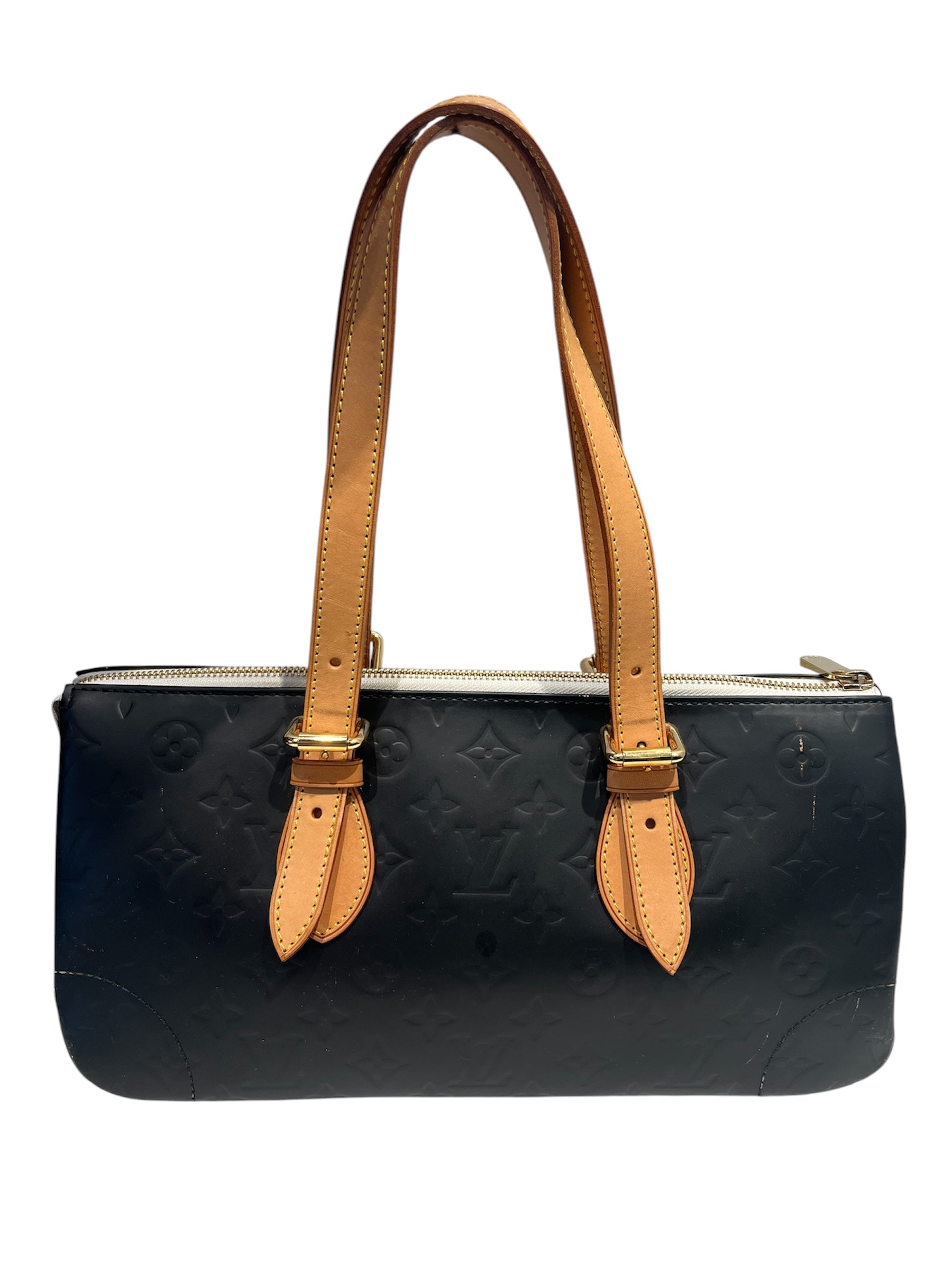 LOUIS VUITTON/Hand Bag/Black/Leather/ view 1