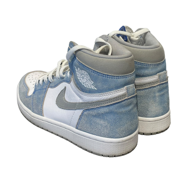 NIKE/Hi-Sneakers/US 8.5/Stripe/Leather/BLU/Air Jordan