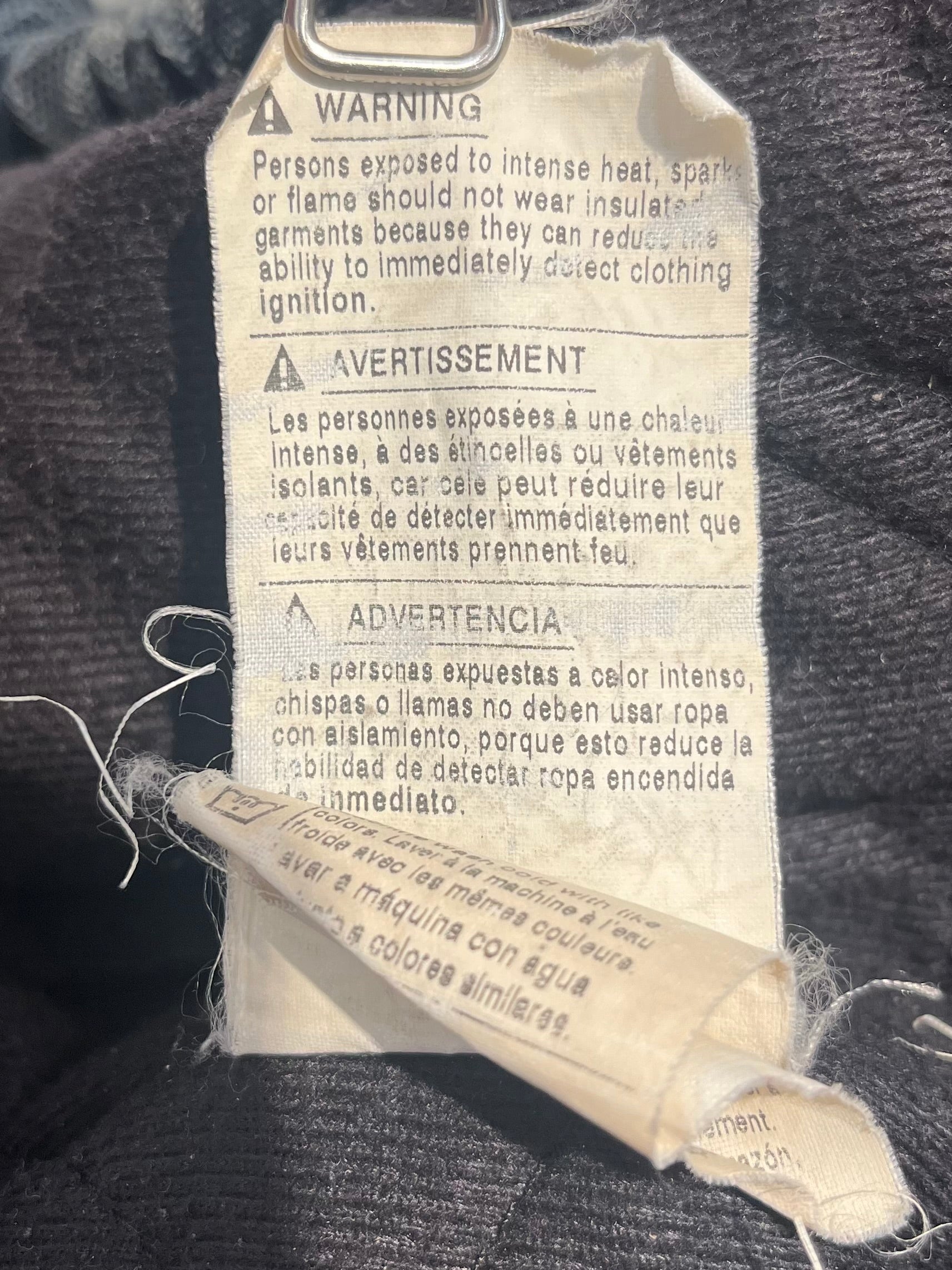 Carhartt/Denim Jkt/XXL/Cotton/BLK/FADED DISTRESSEDD view 8