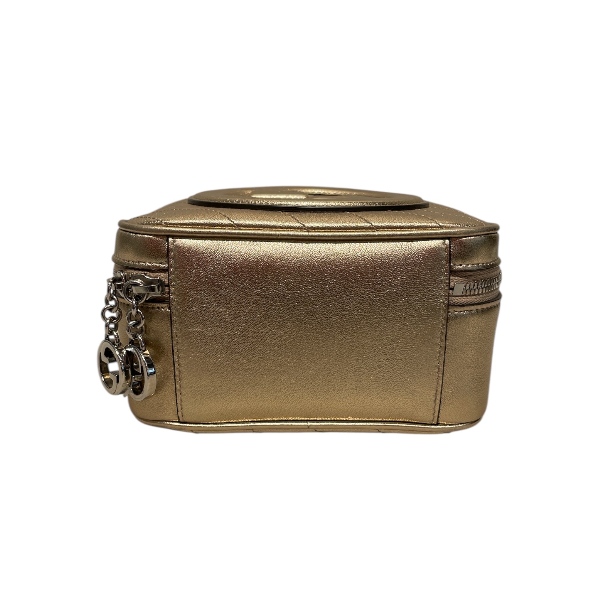 GUCCI/Cross Body Bag/Leather/GLD/Blondie Top Handle view 5