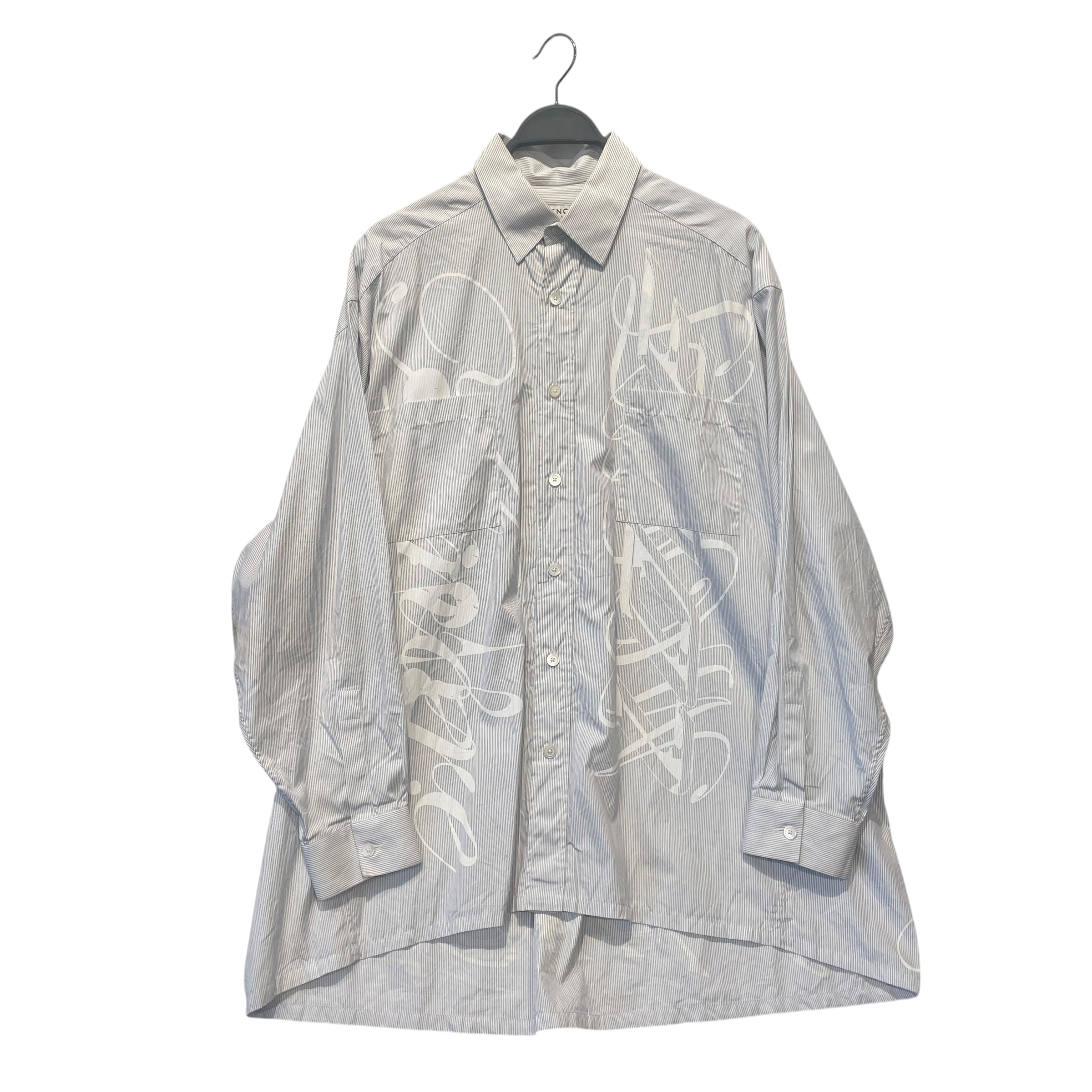 GIVENCHY/LS Shirt/Cotton/WHT/Stripe/OVERSIZED SHIRT / RUNWAY view 1