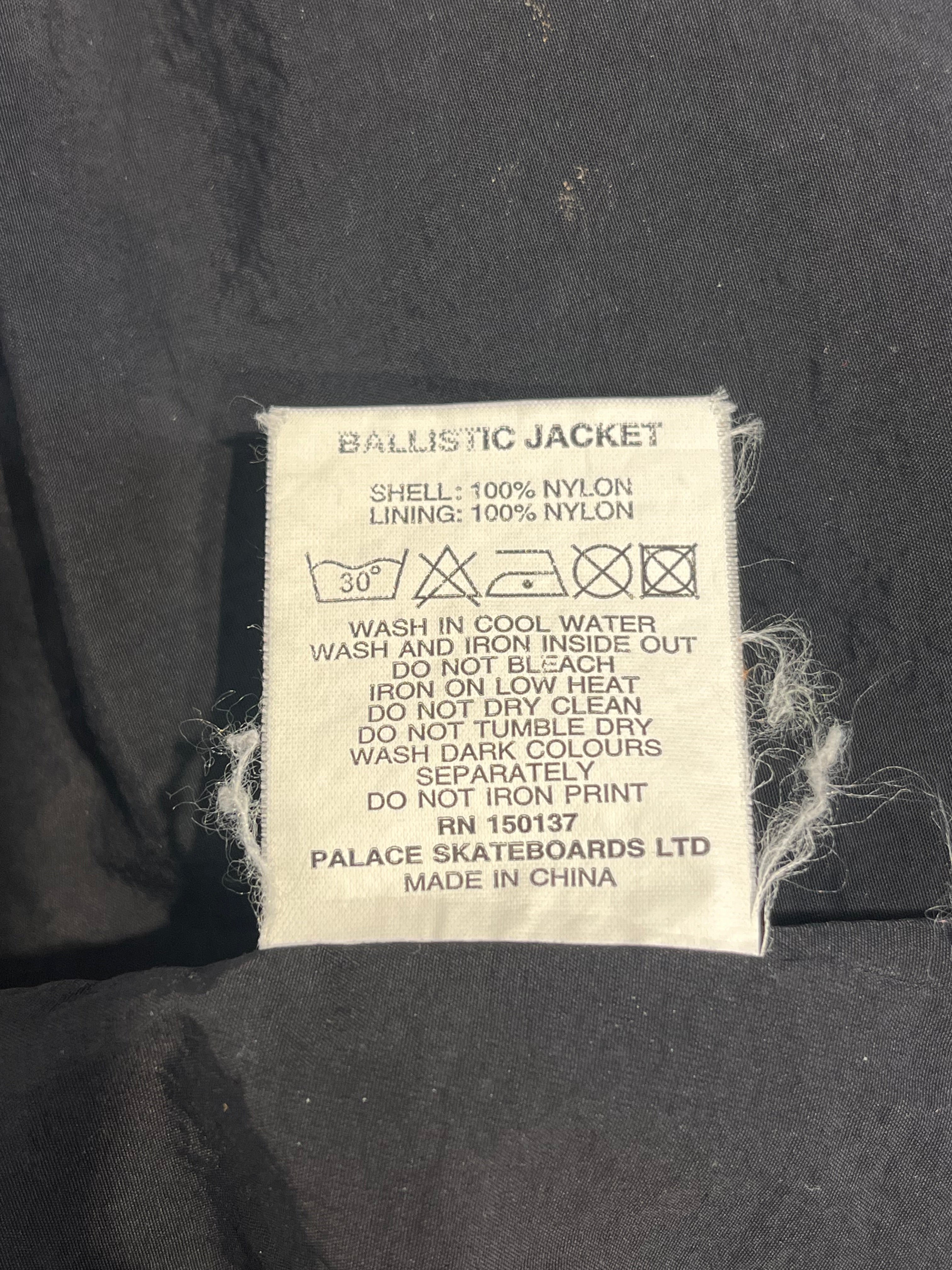 PALACE/Jacket/M/Nylon/NVY/WHITE TRIANGLE BALLISTICBUCKLE view 5
