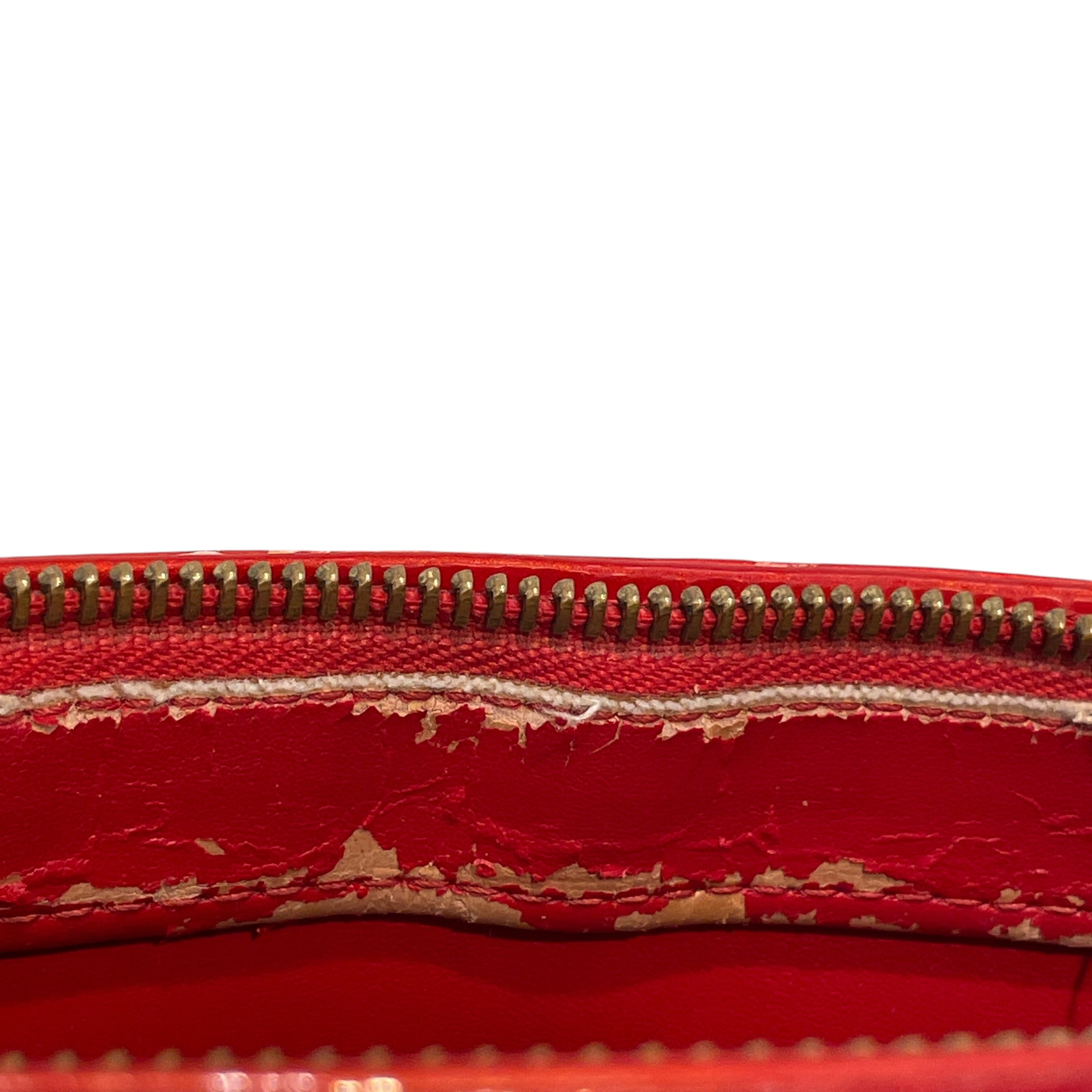 LOUIS VUITTON/Hand Bag/Monogram/RED/Monogram Vernis Tote view 7