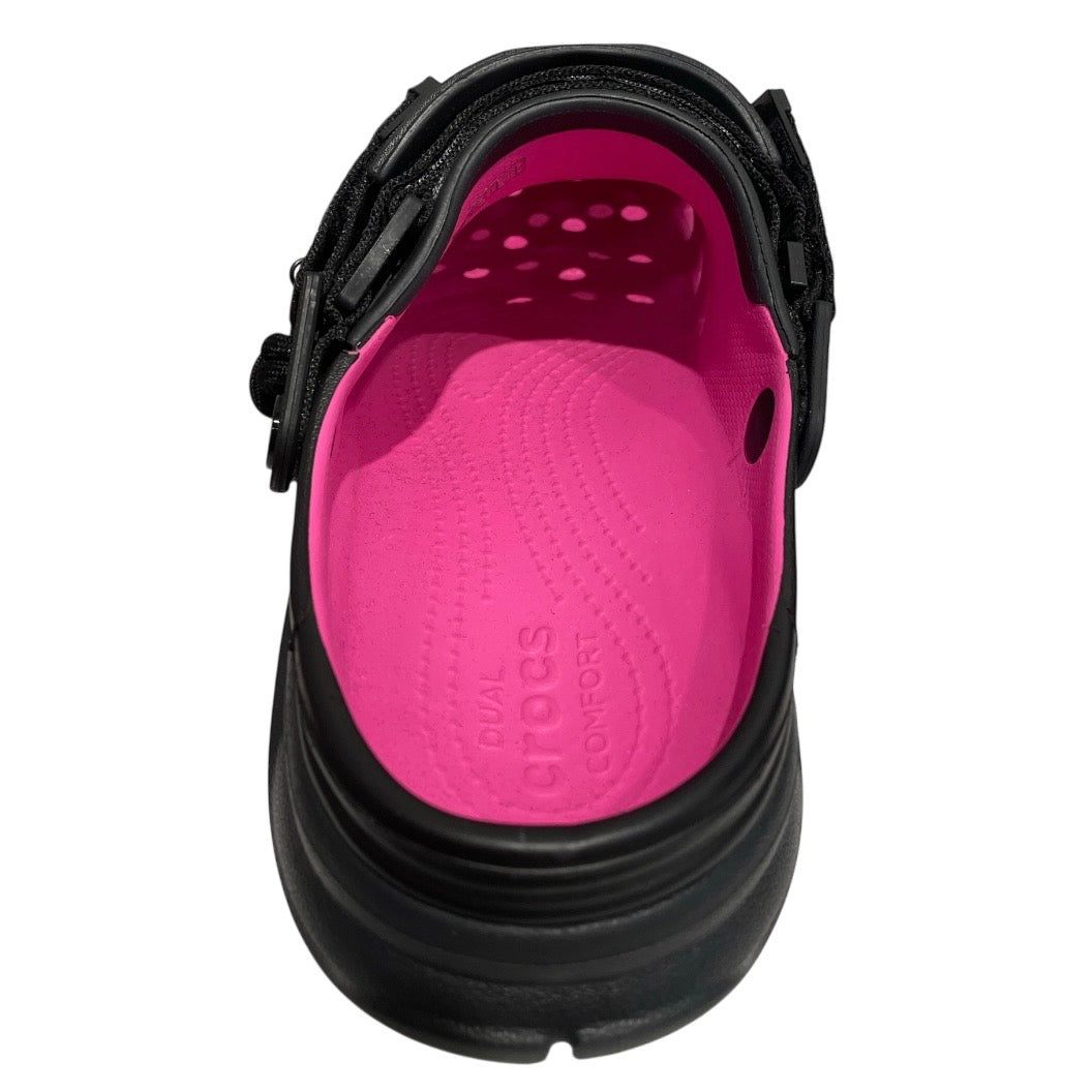 crocs/Sandals/US 11/Nylon/BLK/Post Malone Crocs Duet Max view 3