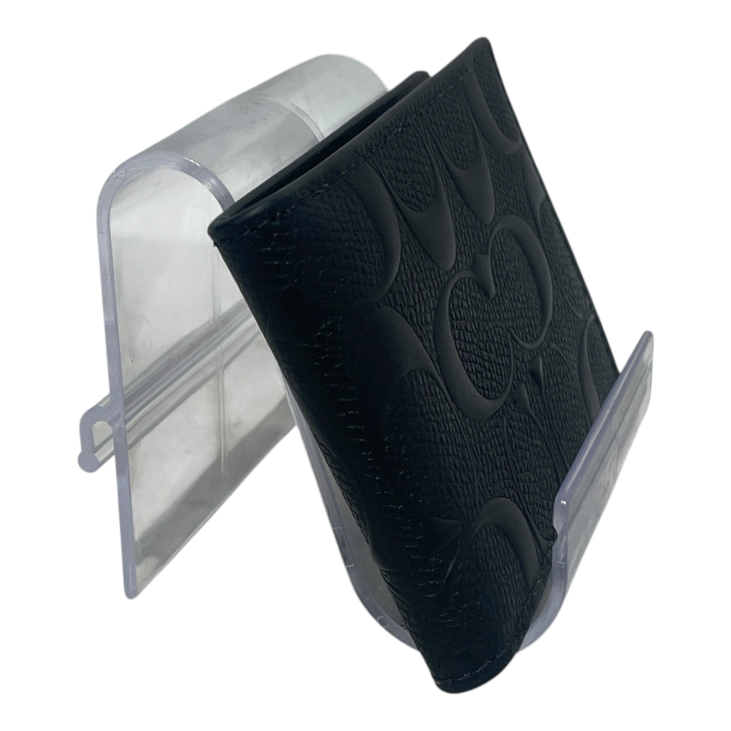 COACH/Bifold Wallet/Monogram/Leather/BLK/M's/Monogram Wallet view 3