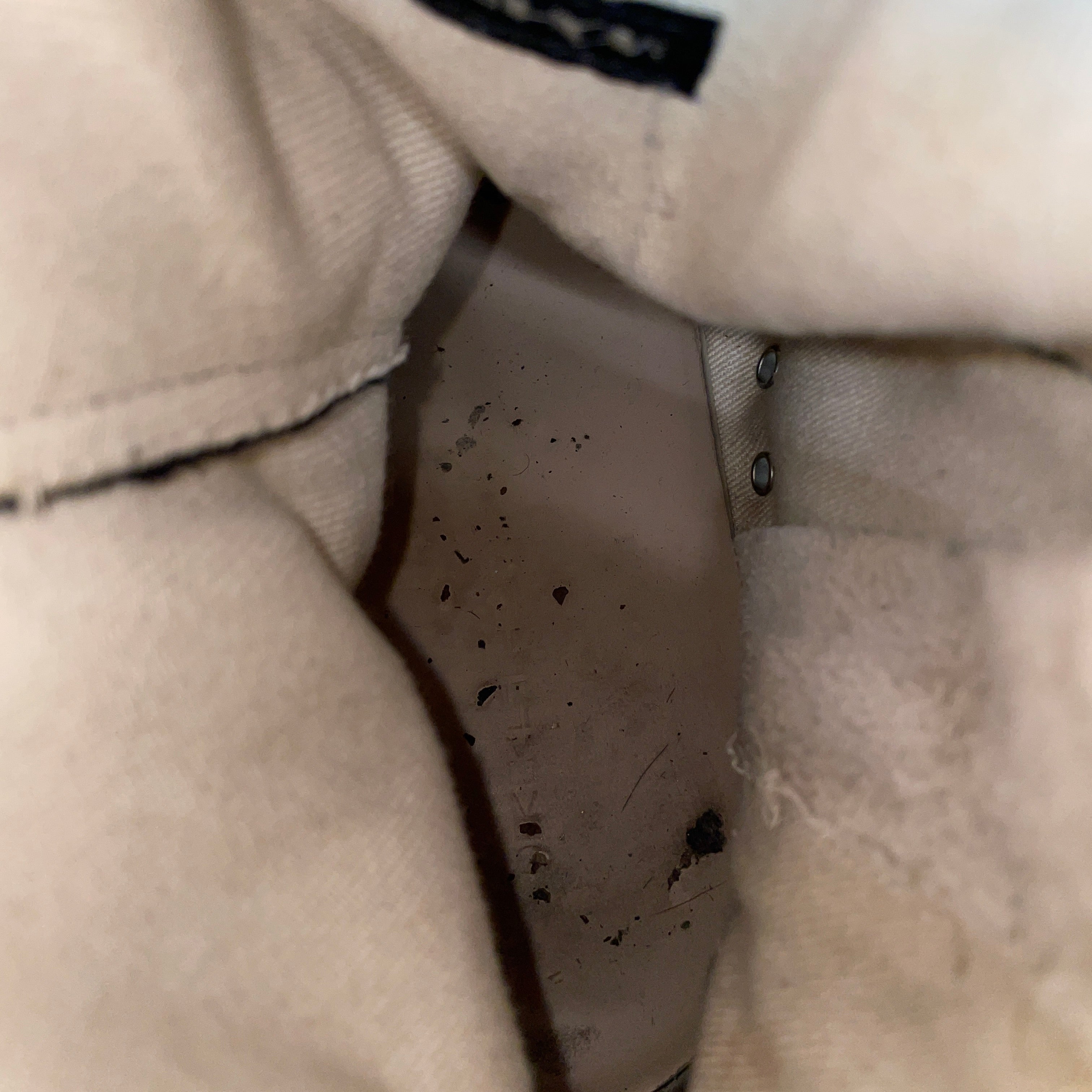 Rick Owens/Hi-Sneakers/US 12/Cotton/BLK/LARGE LACE RAMONE view 3