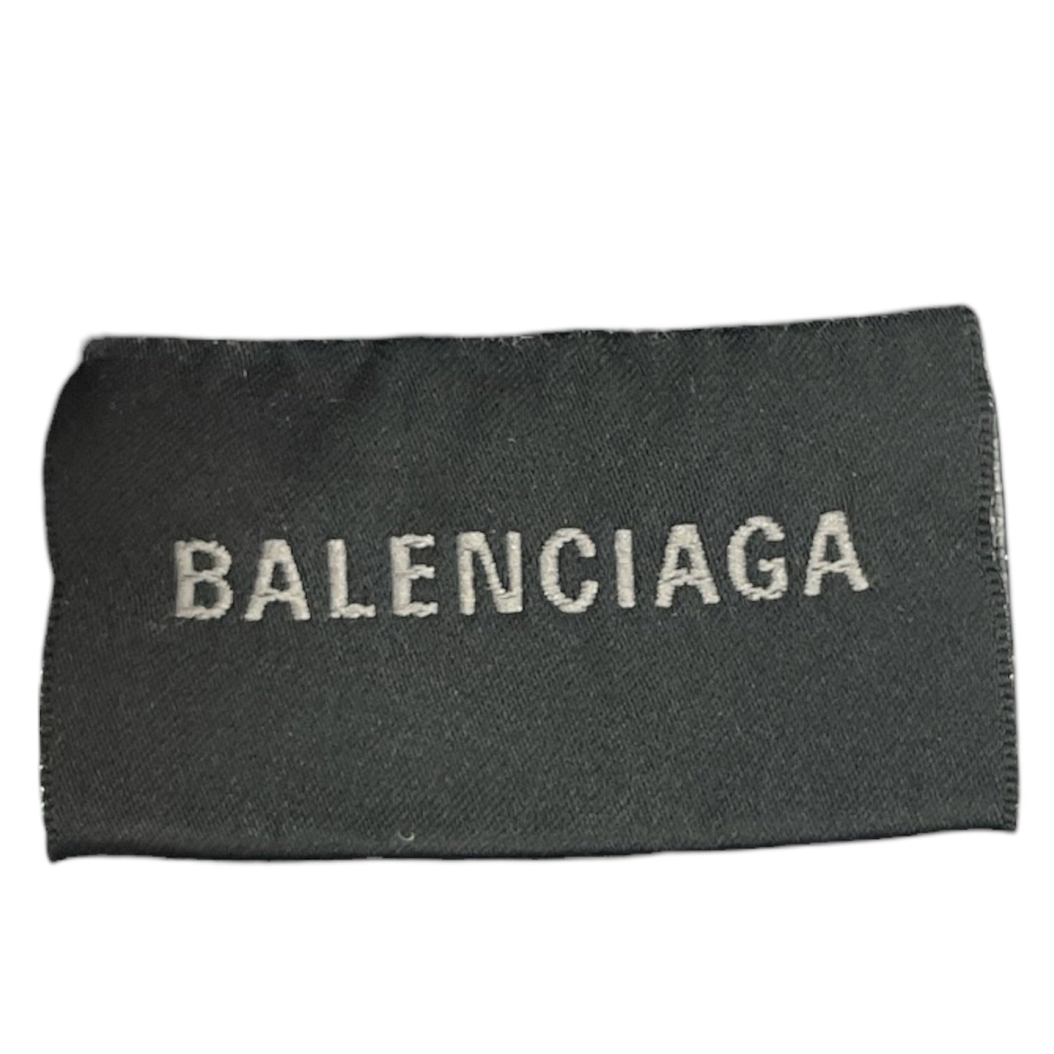 BALENCIAGA/T-Shirt/S/Cotton/GRY/reverse b  logo view 3
