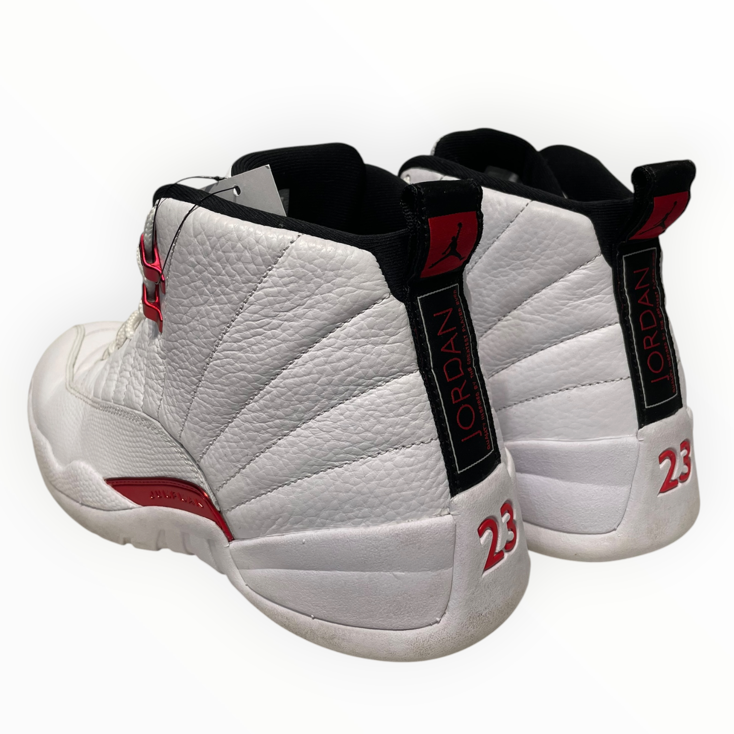 NIKE/AIR JORDAN 12 RETRO/Hi-Sneakers/US 12/Leather/WHT/CT8013-106 view 2