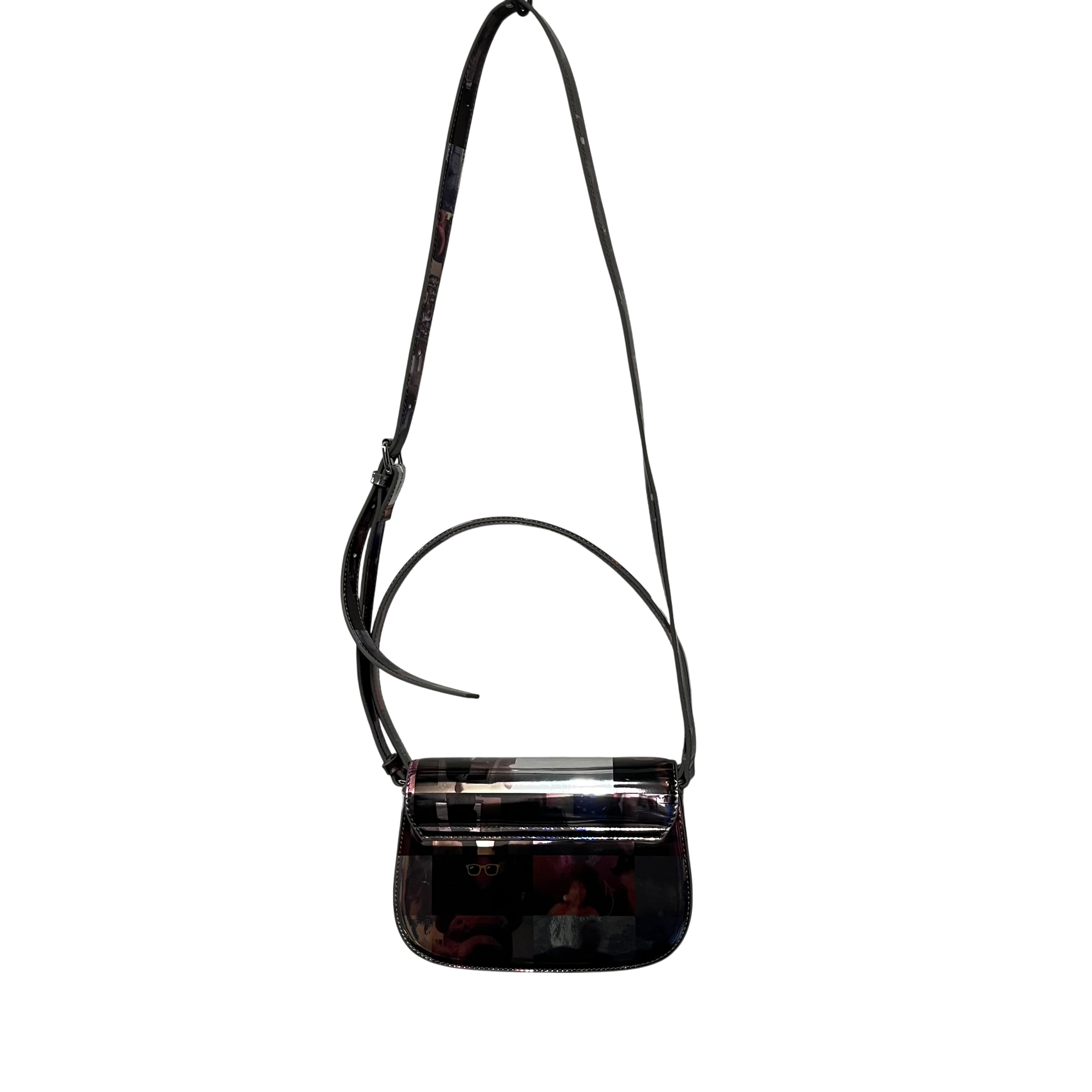 DIESEL/Cross Body Bag/Graphic/Acrylic/MLT/diesel live stream logo bag view 2