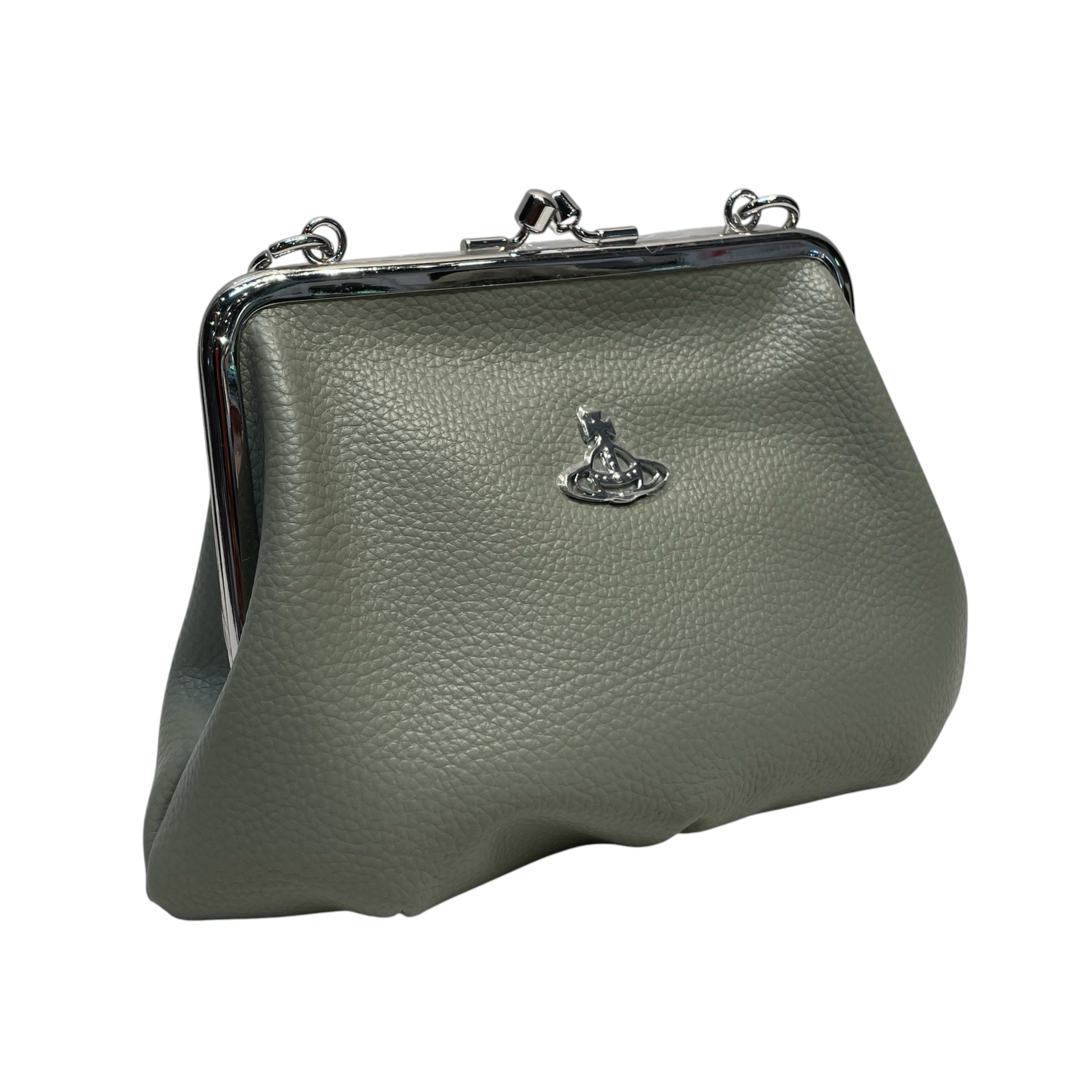 Vivienne Westwood/Clutch Bag/Leather/GRN/Granny Frame view 3
