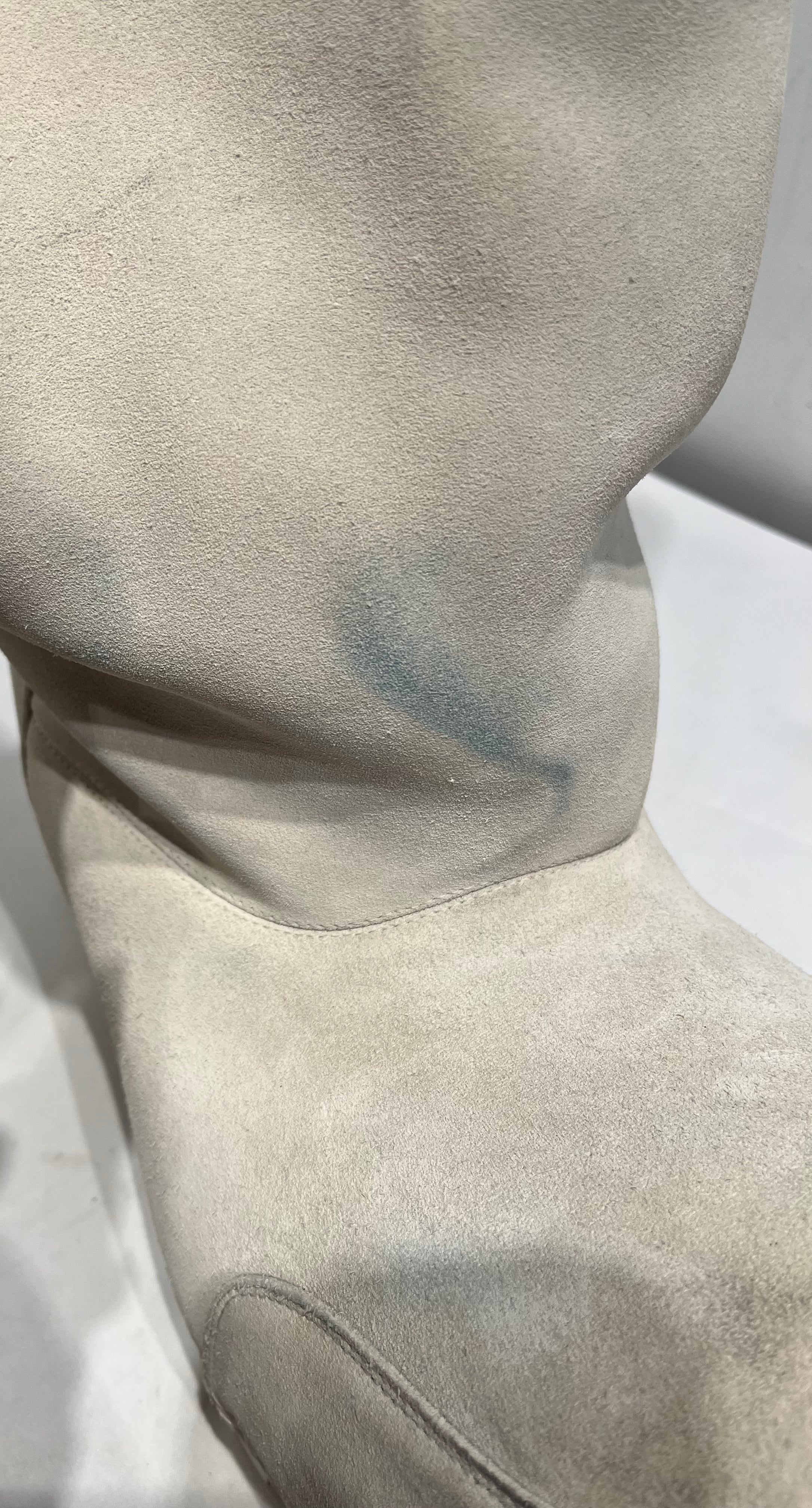 BALENCIAGA/Boots/EU 42/Suede/CRM/ALASKA FUR HIGH BOOTS view 6