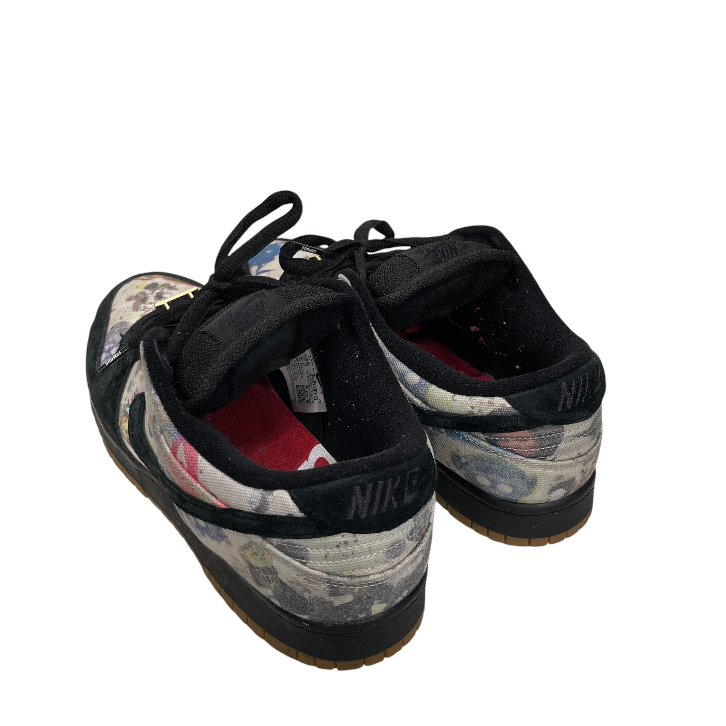 Supreme/Low-Sneakers/US 11/Cotton/BLK/SB DUNK LOW RAMMELLZEE view 2