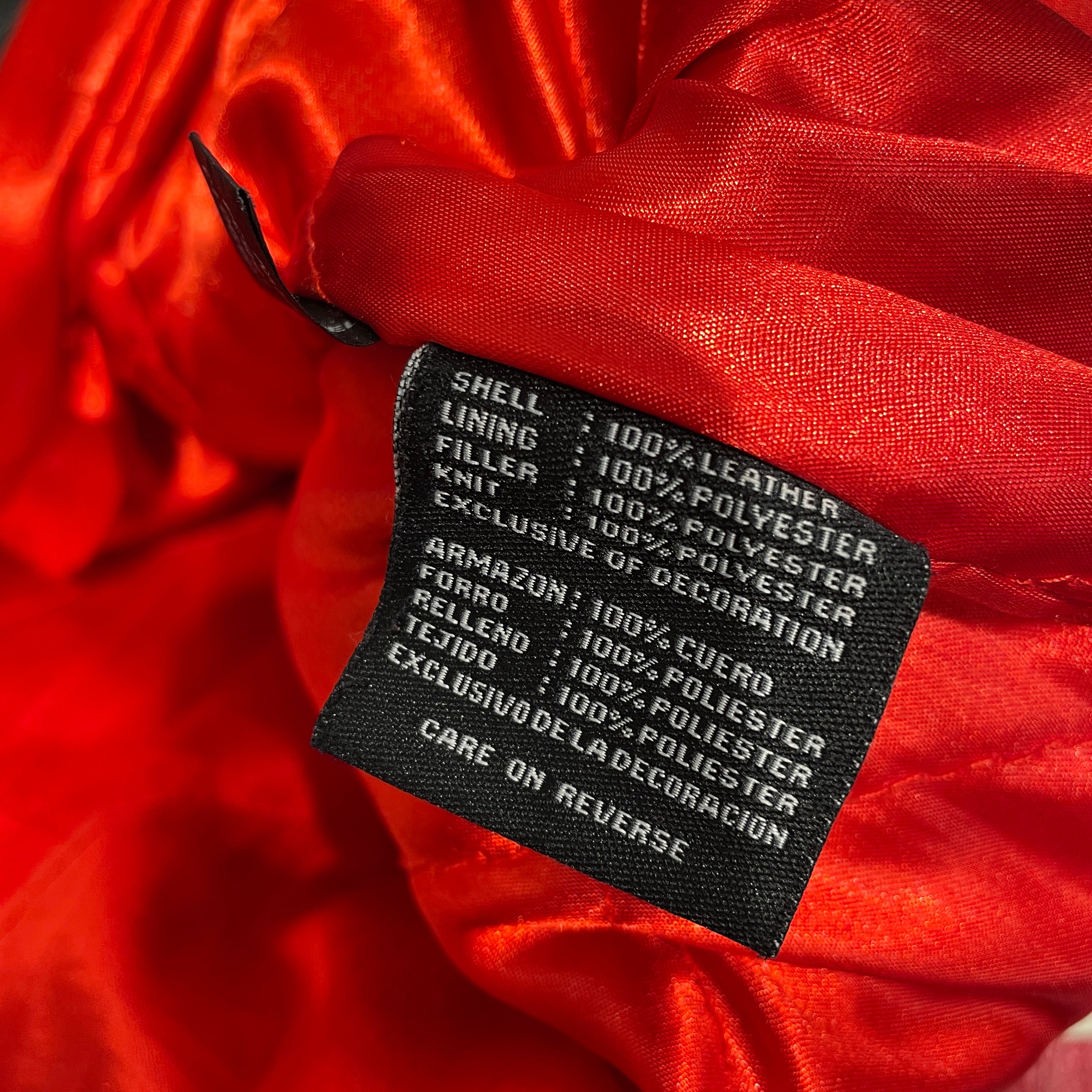 G-III/Baseball Jkt/XL/Leather/RED/ view 4