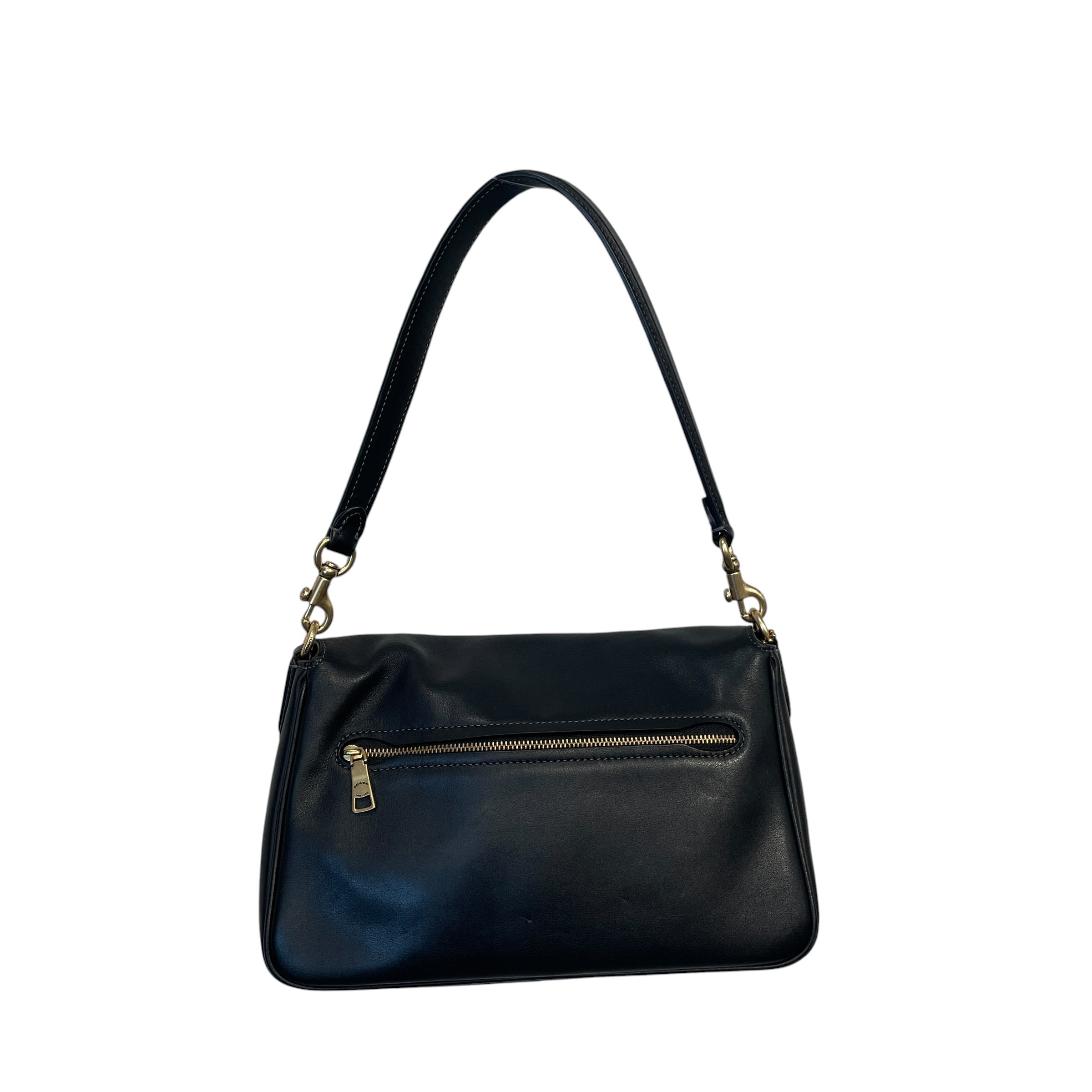 COACH/Hand Bag/Leather/BLK/SOFT TABBY view 5