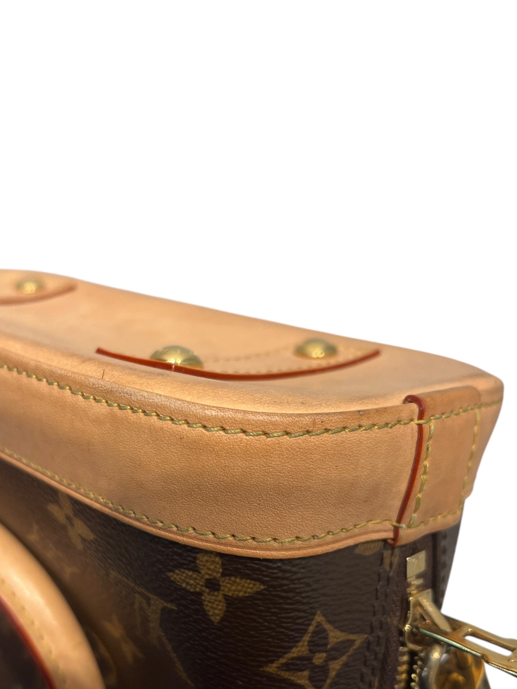 LOUIS VUITTON/Cross Body Bag/All Over Print/Leather/BRW/Alma BB Crossbody view 8