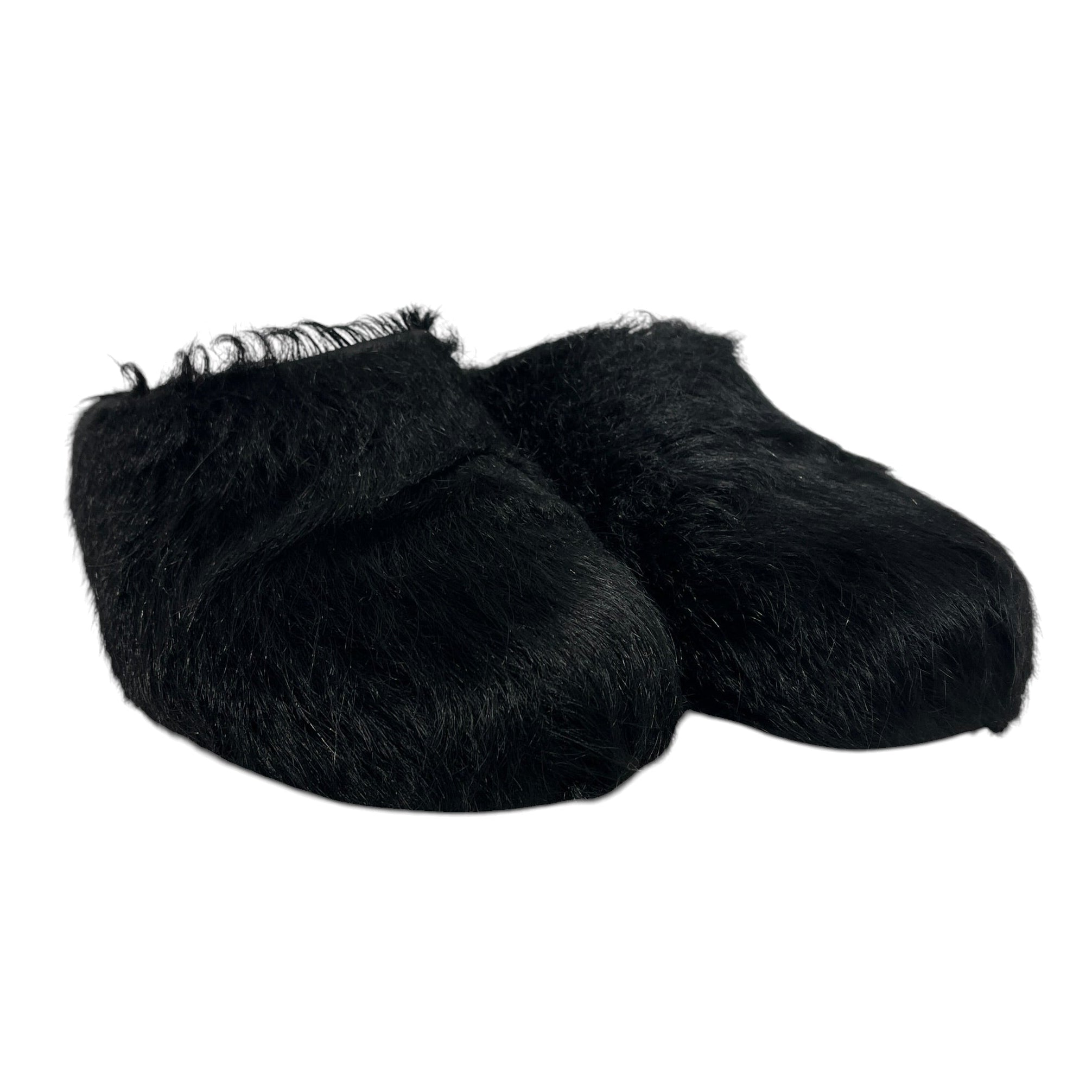 MARNI/Sandals/EU 44/BLK/FUR SLIDES view 1