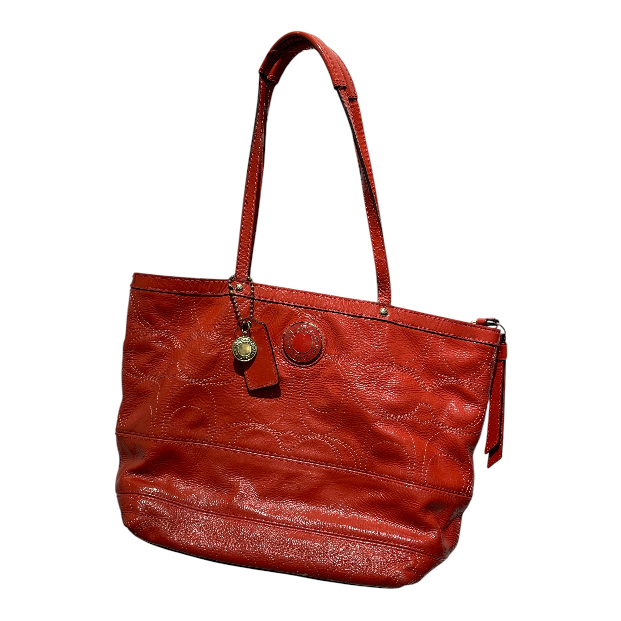 COACH/Hand Bag/Leather/ORN/1941 est. view 1