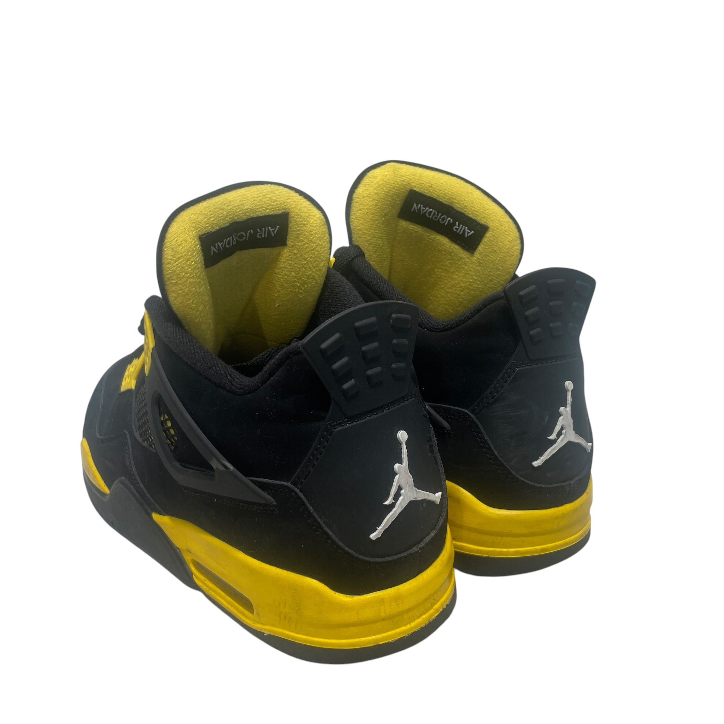 NIKE/Hi-Sneakers/US 13/Suede/BLK/JORDAN 4 THUNDER view 2