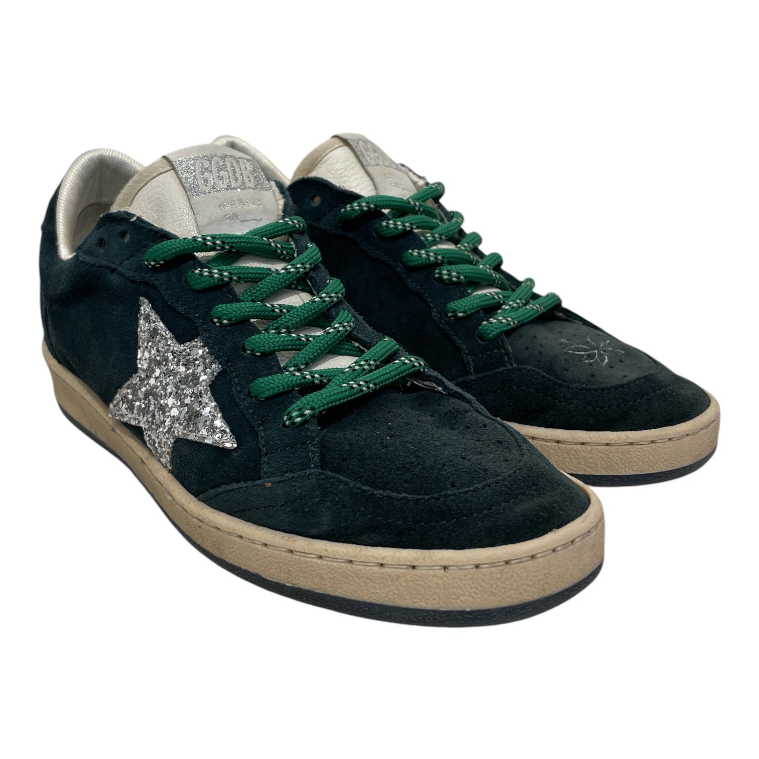 GOLDEN GOOSE/Low-Sneakers/EU 36/Suede/GRN/BALL STAR SNEAKERS view 1