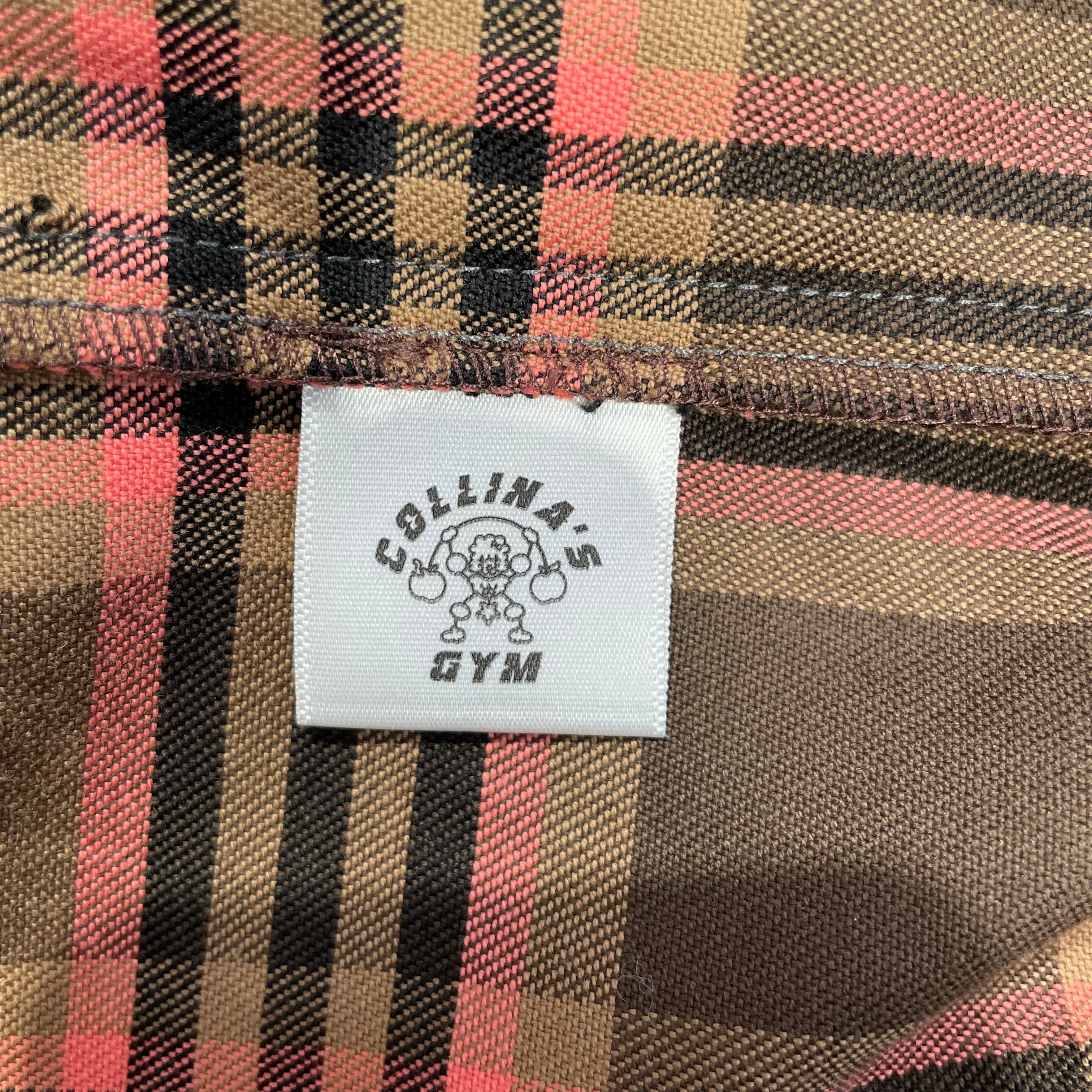 Collina Strada/Flannel Shirt/S/Stripe/Cotton/MLT/BROWN PINK PLAID view 4