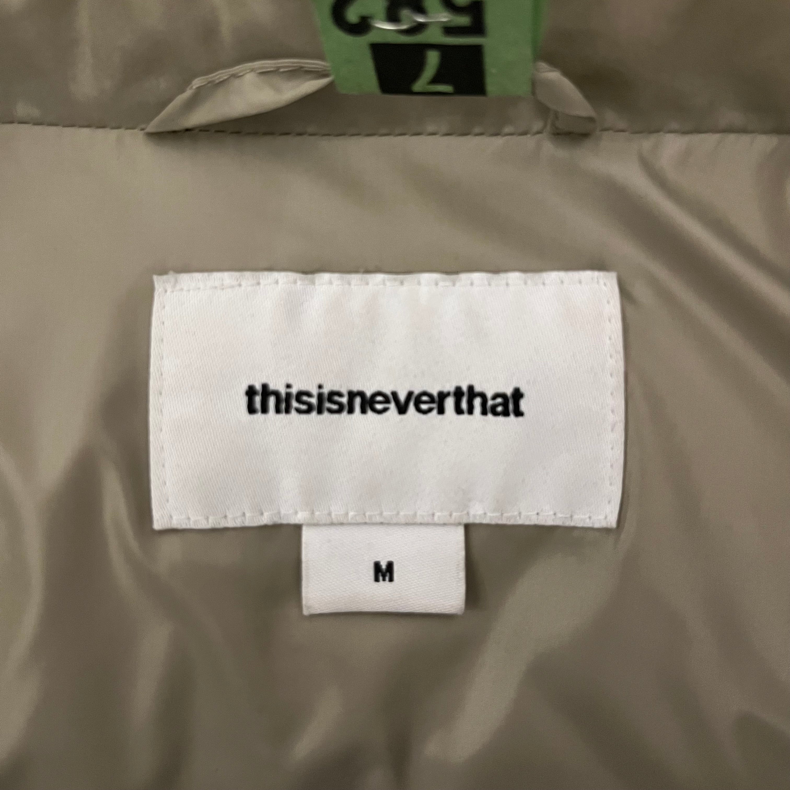 thisisneverthat/Puffer Jkt/M/Nylon/KHK/ view 3