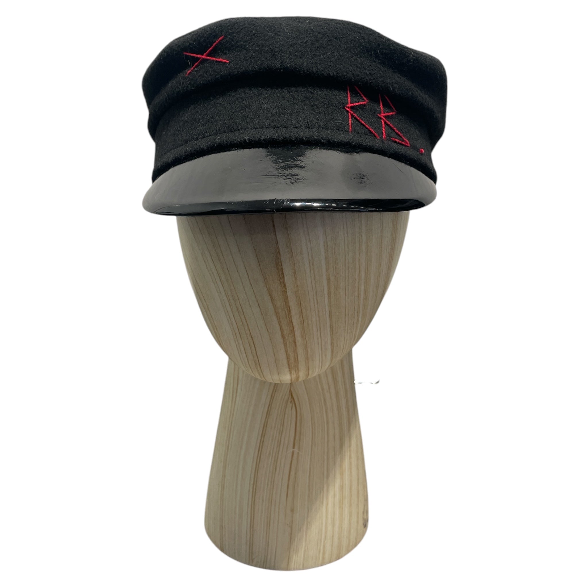 Ruslan Baginskiy/Hat/S/Wool/BLK/Red Stitch view 1