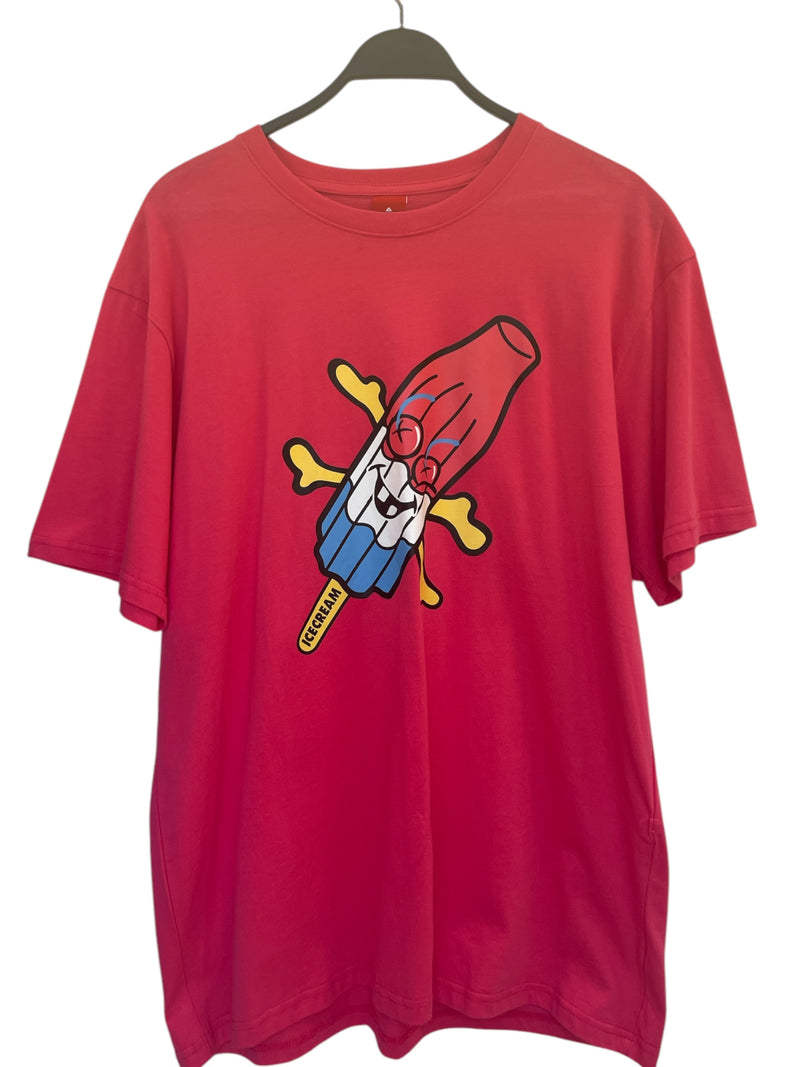 ICE CREAM/T-Shirt/XL/Cotton/PNK/POPSCICLE