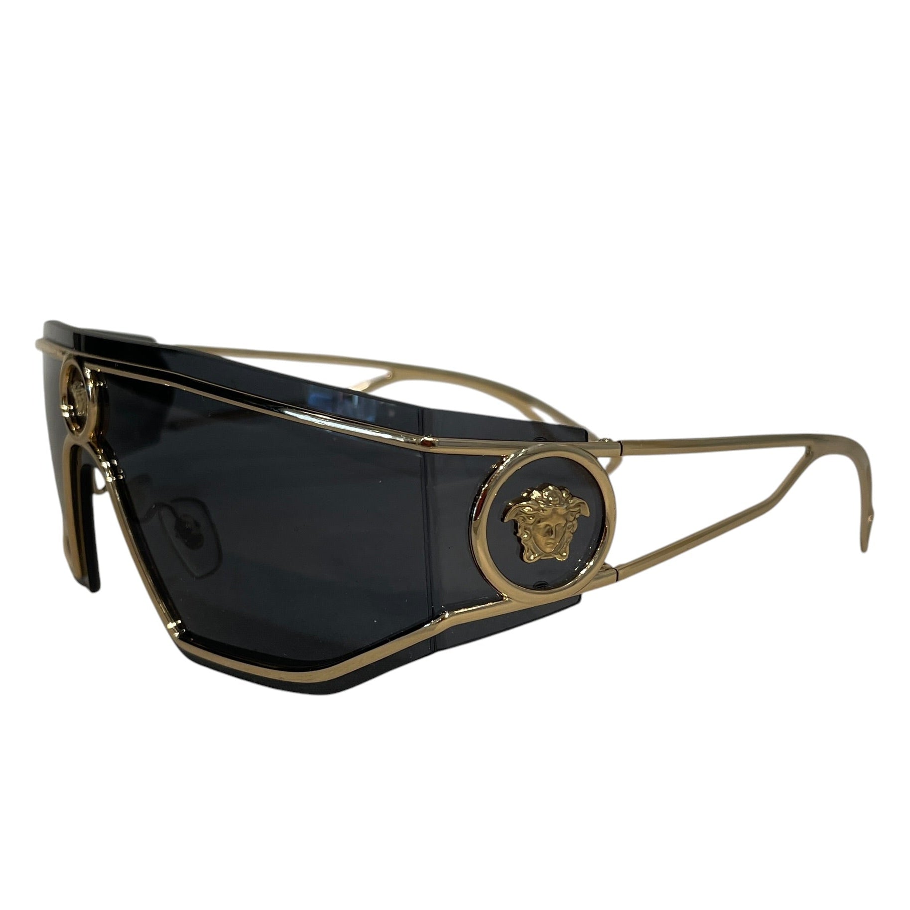 VERSACE/Glasses/Celluloid/BLK/M's/XXL Medusa Sunglasses view 2
