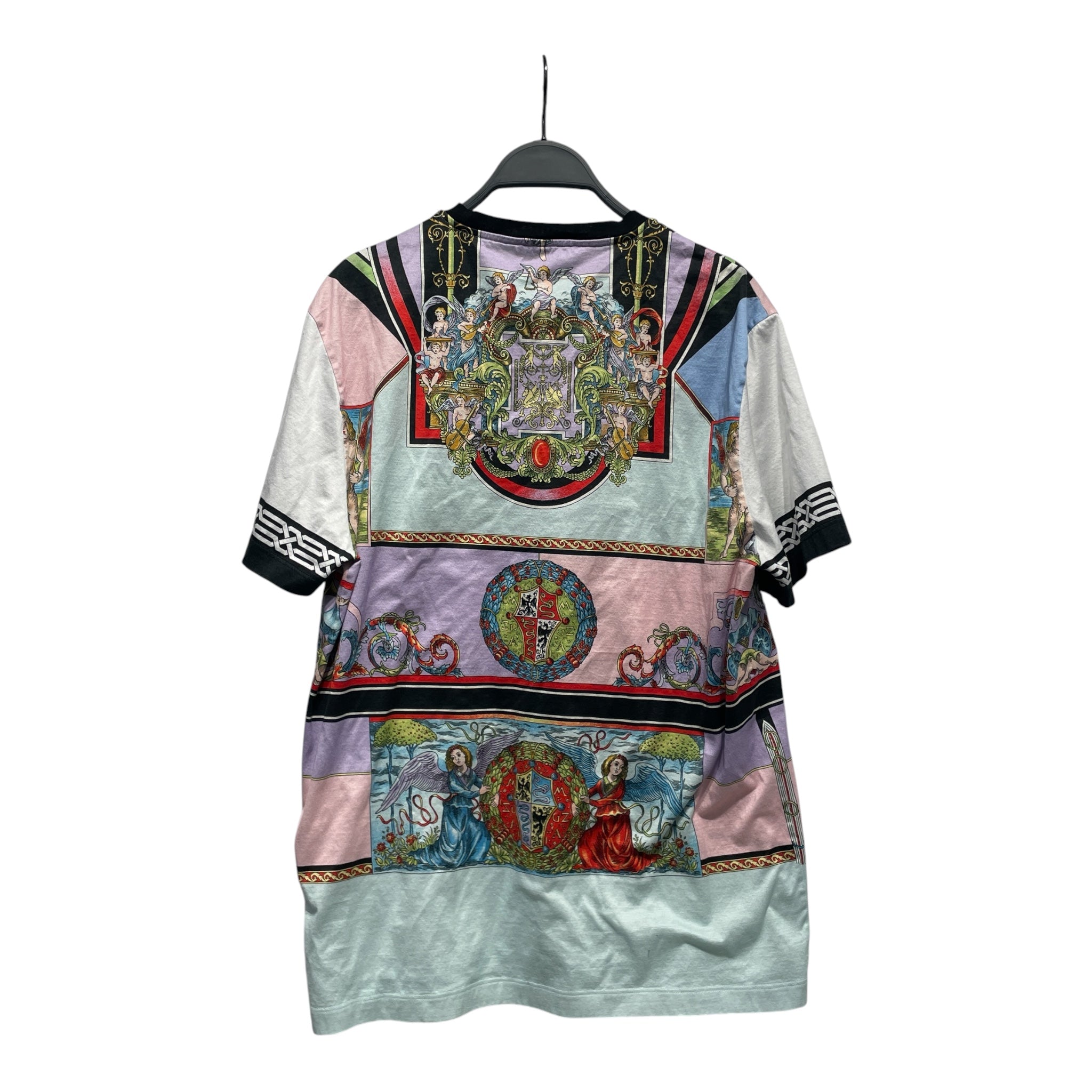 VERSACE/T-Shirt/S/Cotton/BLU/angels/goddess view 2