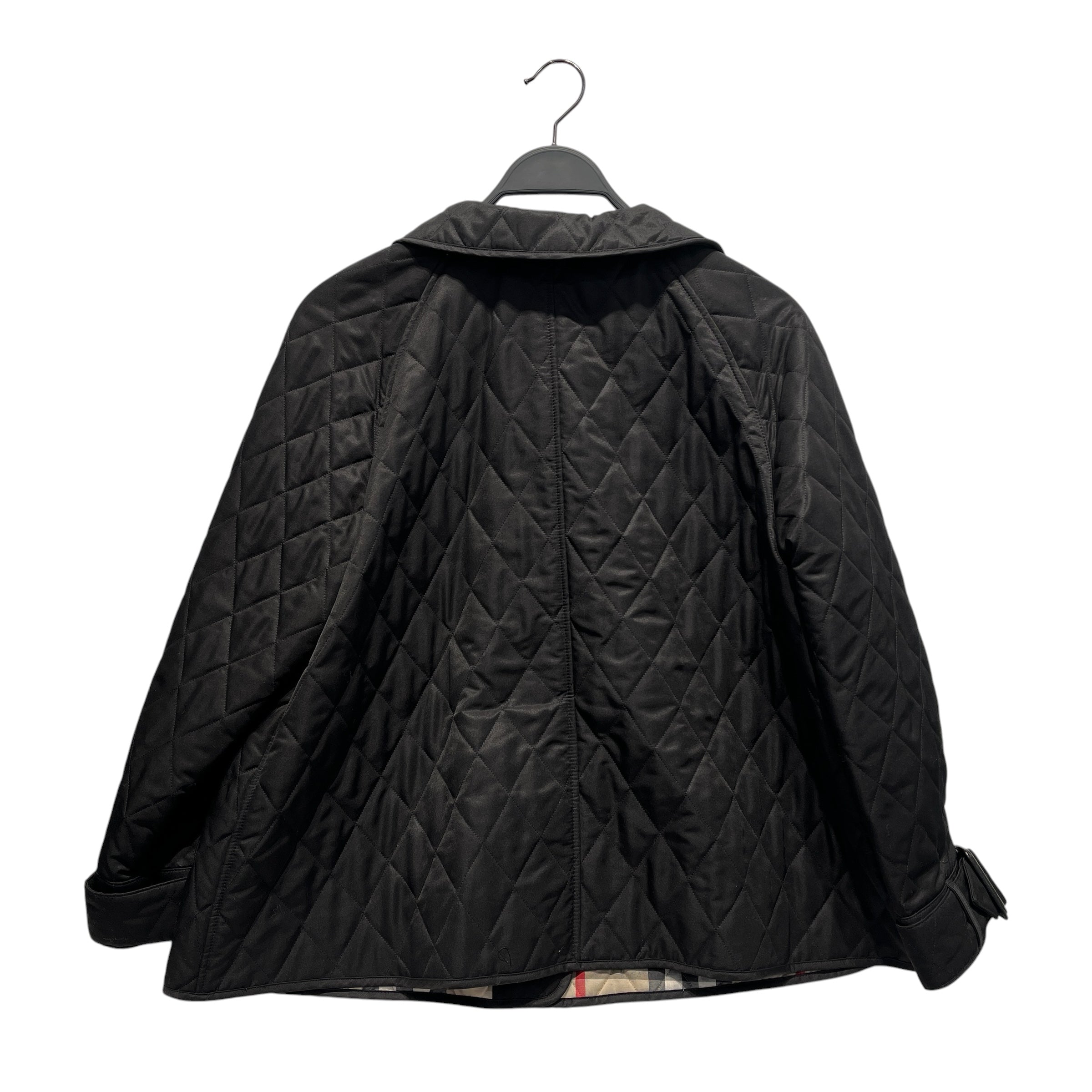 BURBERRY LONDON/Spring Coat/L/Nylon/BLK/QUILTED view 2