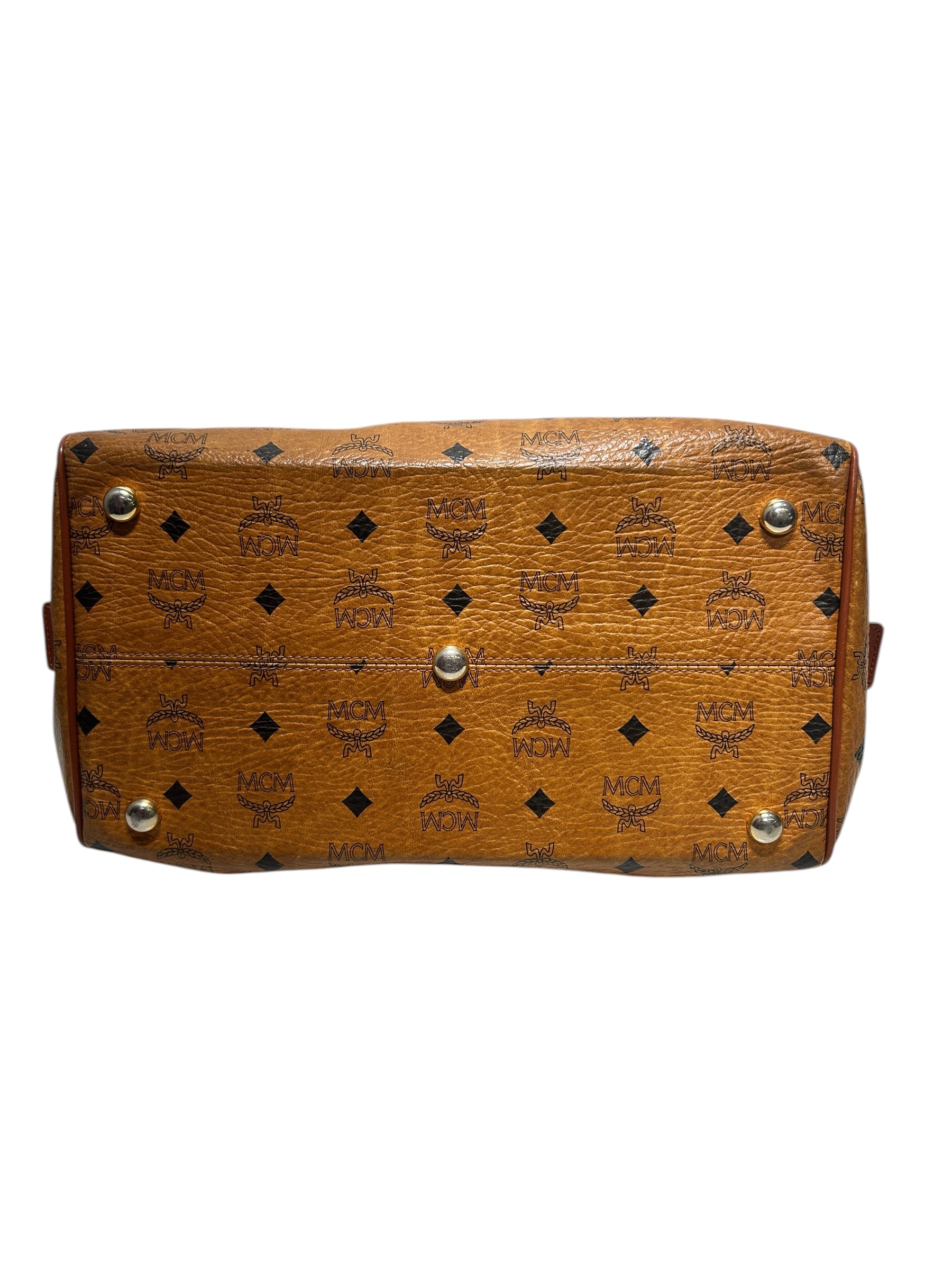 MCM/Hand Bag/Leather/BRW/ view 3