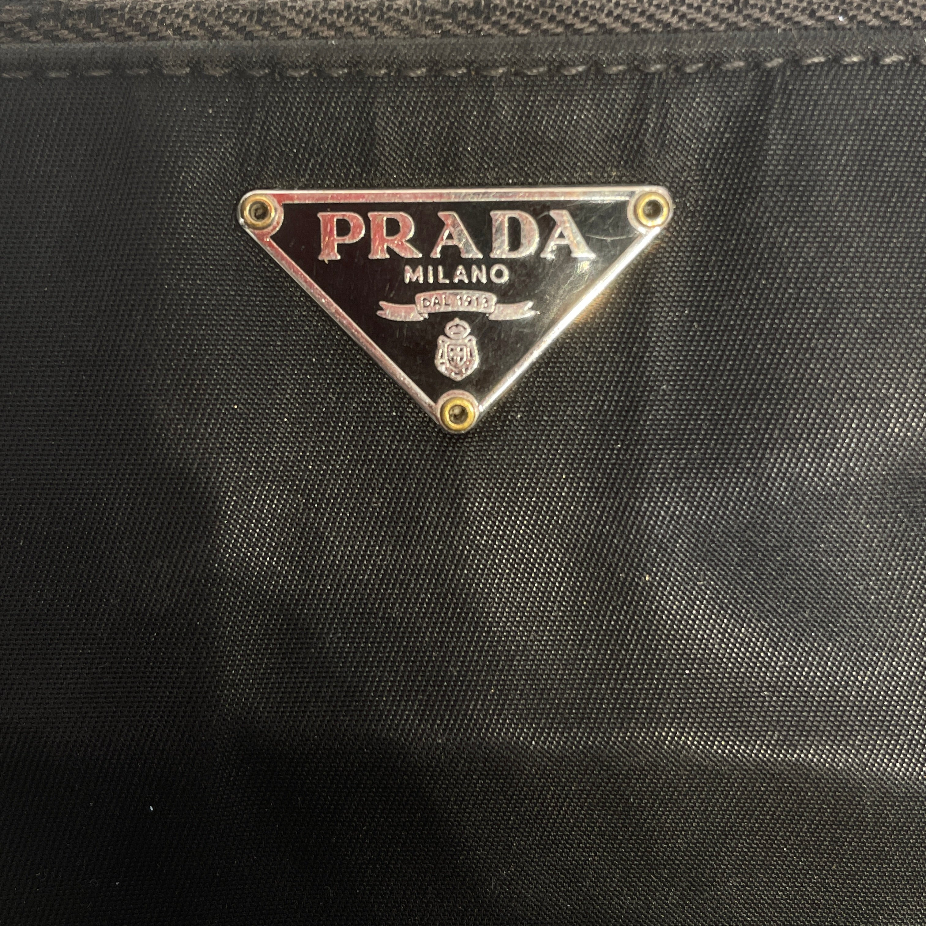 PRADA/Long Wallet/Nylon/BLK/L's/LONG ZIP CLUTCH view 7
