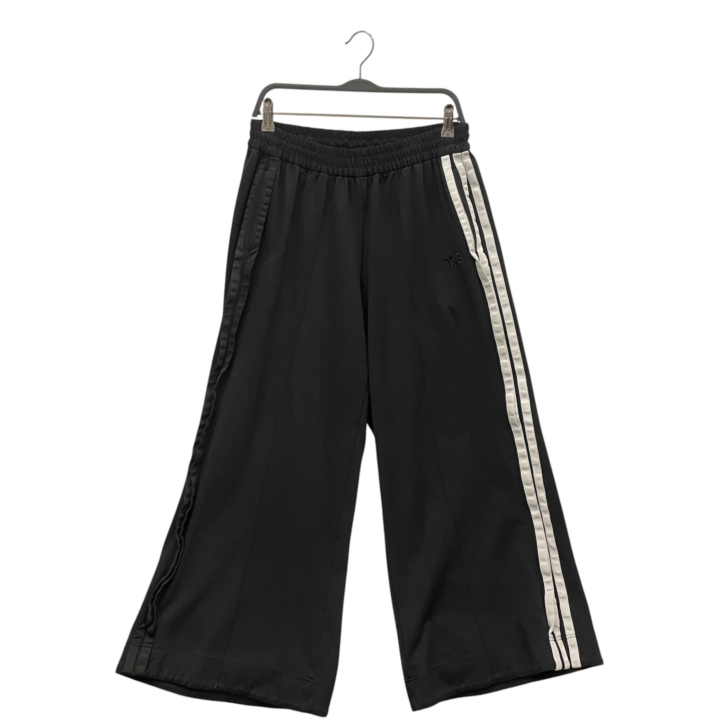adidas/YOHJI YAMAMOTO/Straight Pants/M/Cotton/BLK/TRACKPANTS view 1