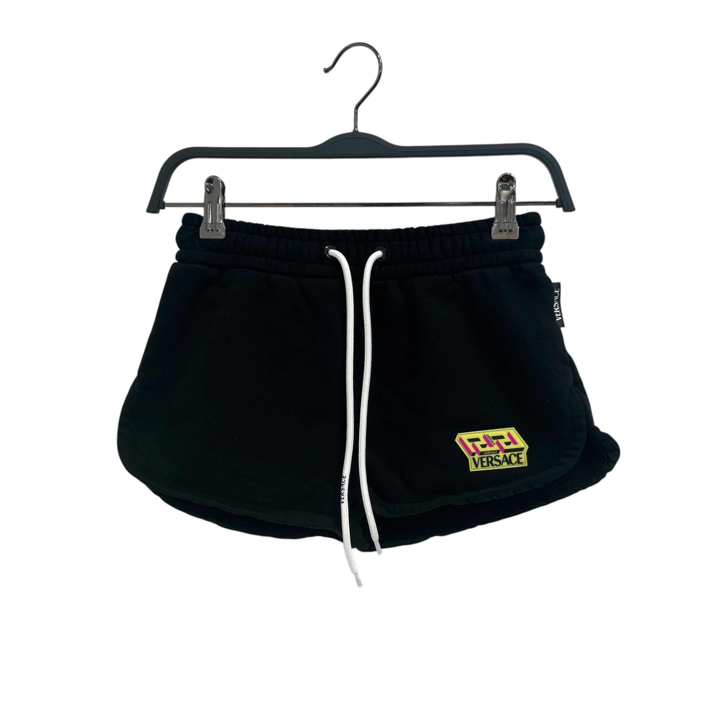 VERSACE/Shorts/36/Graphic/Cotton/BLK/Rubber Logo view 1