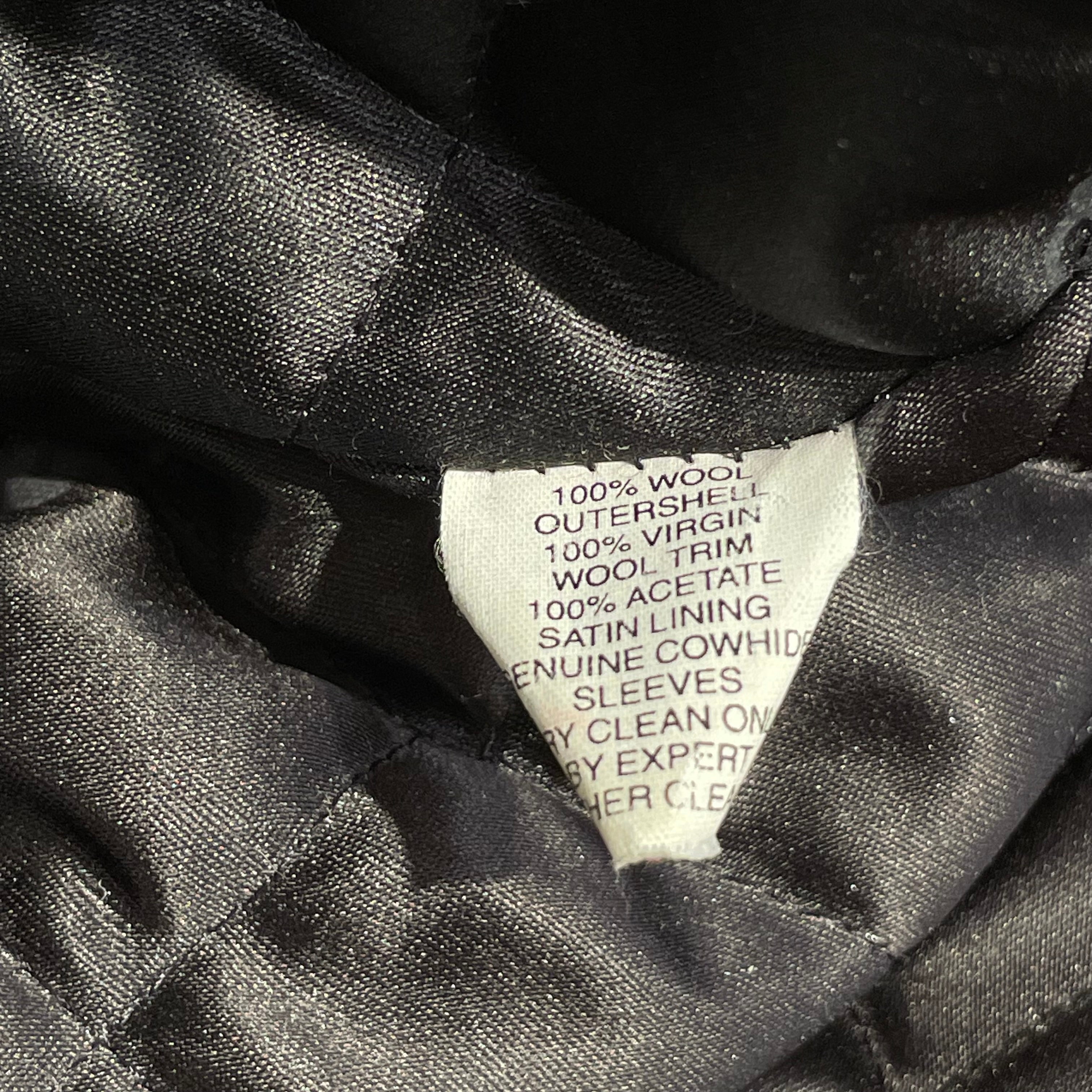 Vintage/Baseball Jkt/52/Wool/NVY/YANKEES 1961 view 6