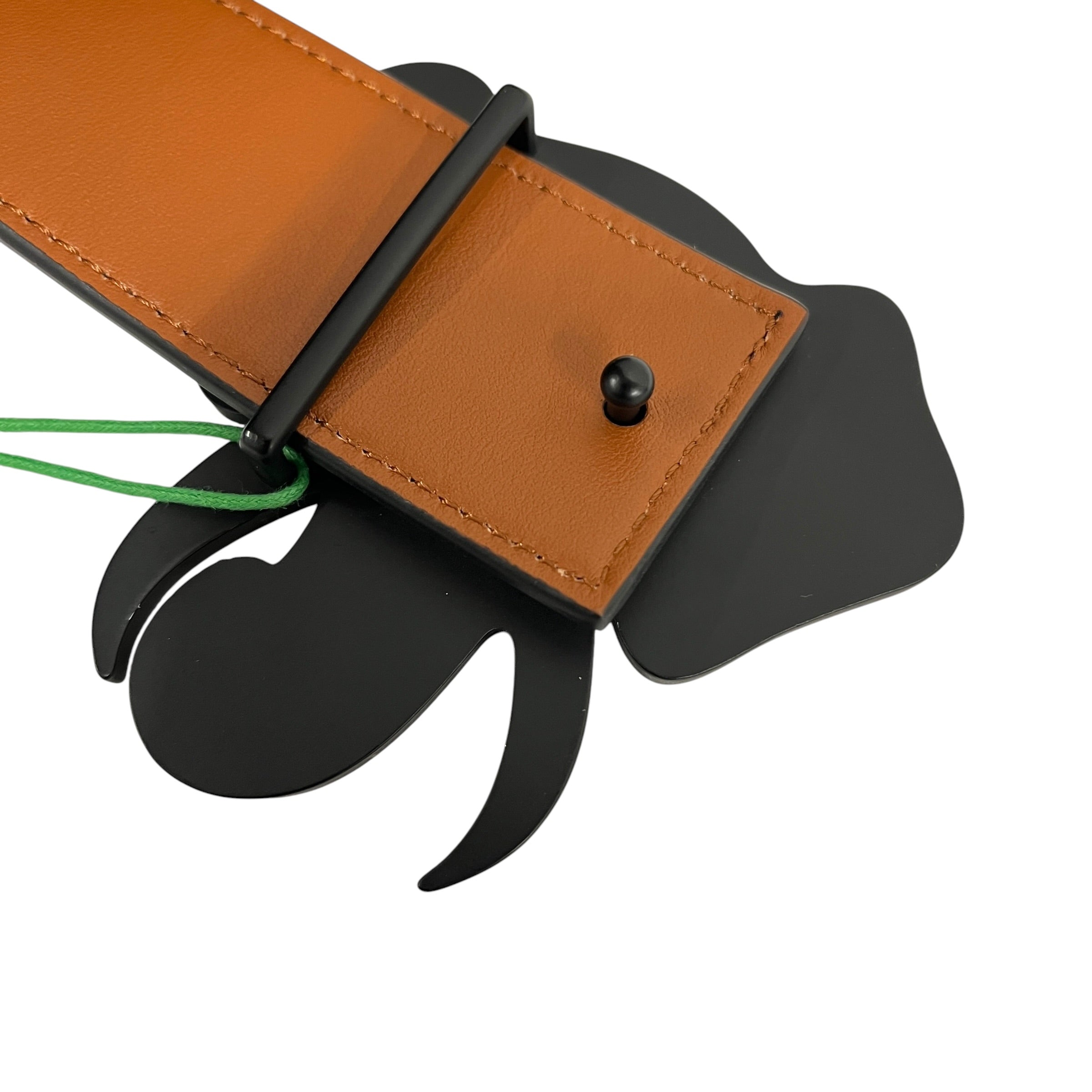 KENZO/Belt/Leather/BLK/GREY ELEPHANT view 3