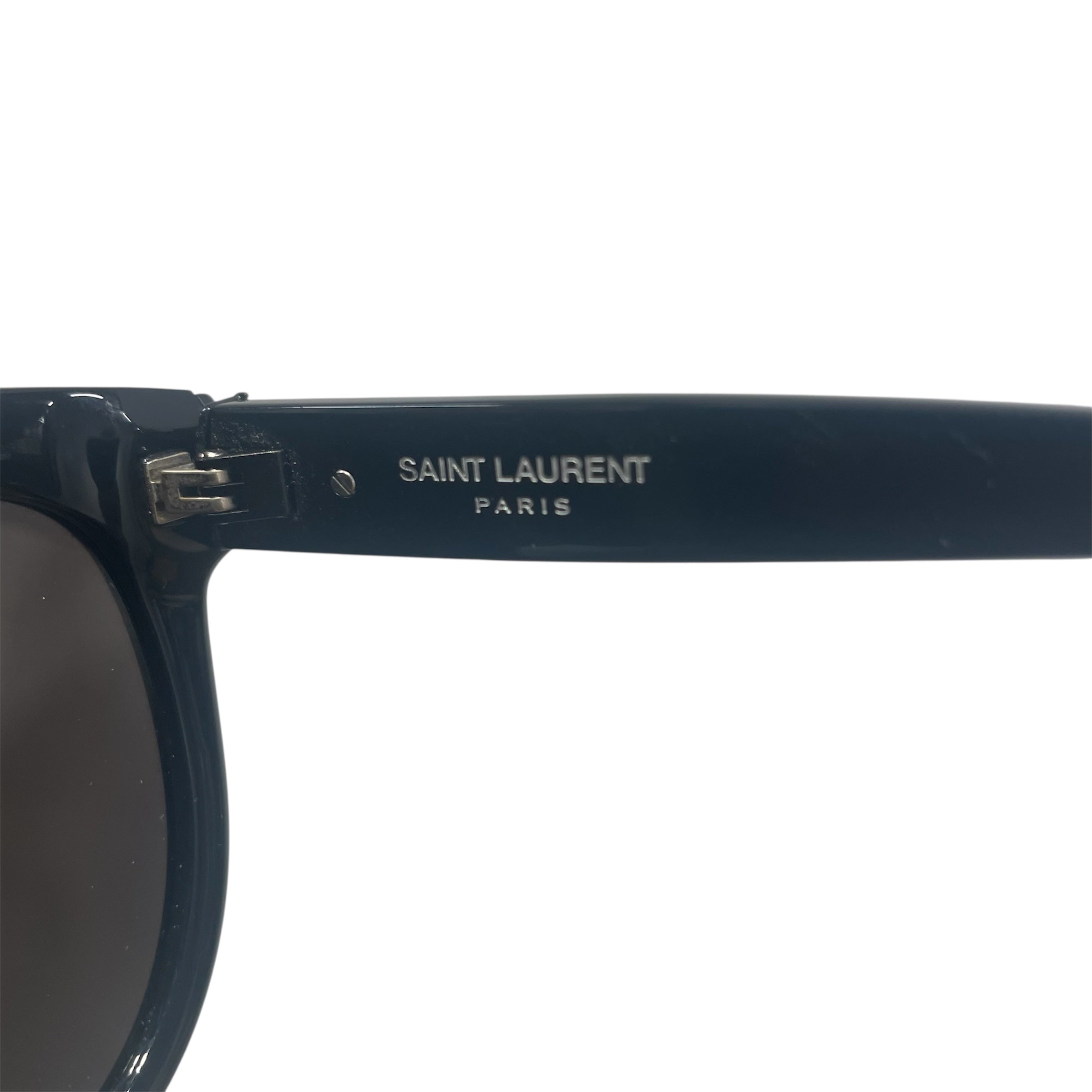 SAINT LAURENT/Sunglasses/Plastic/BLK/LARGE LENSES view 3