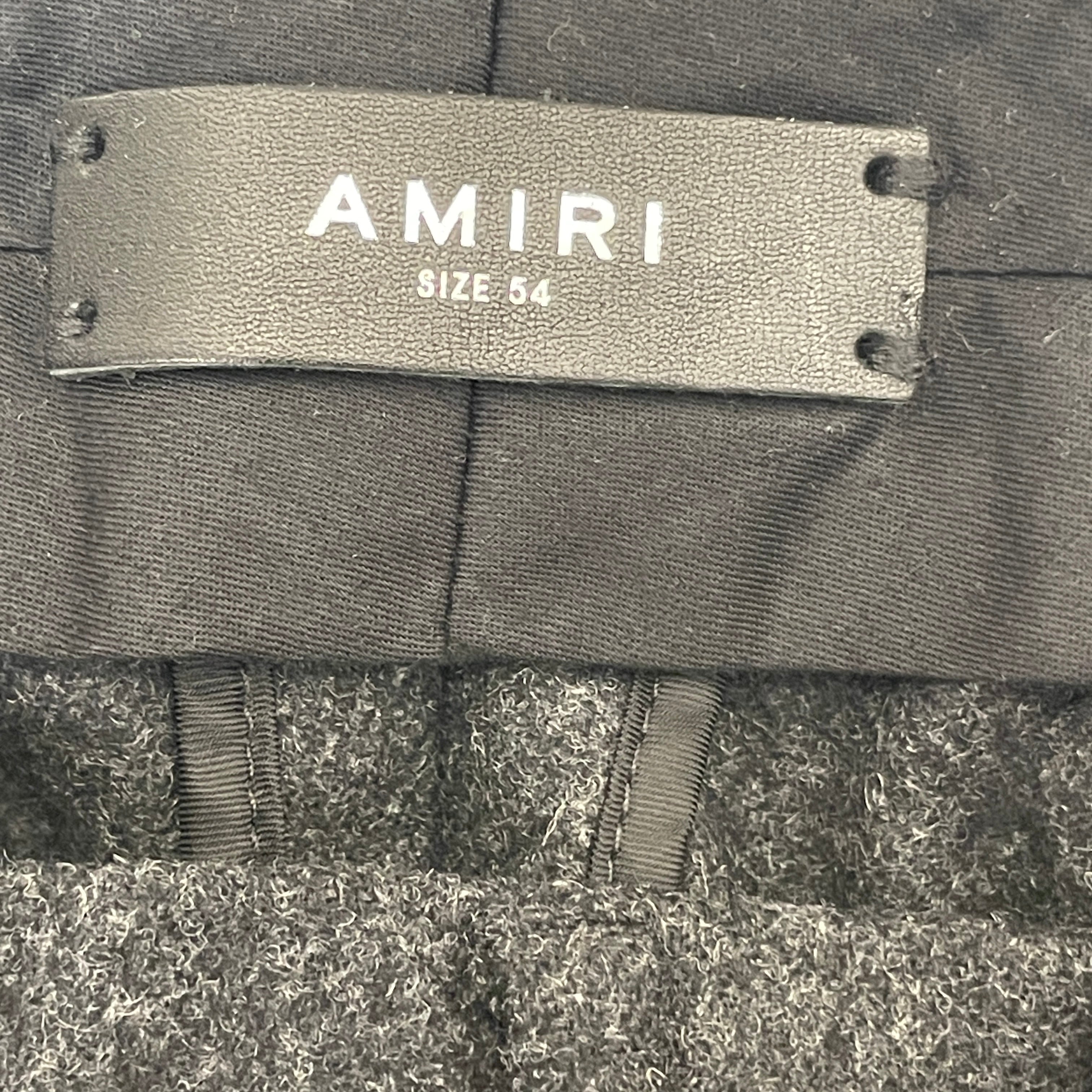 AMIRI/Straight Pants/54/Wool/GRY/TACTICAL CARGO view 3
