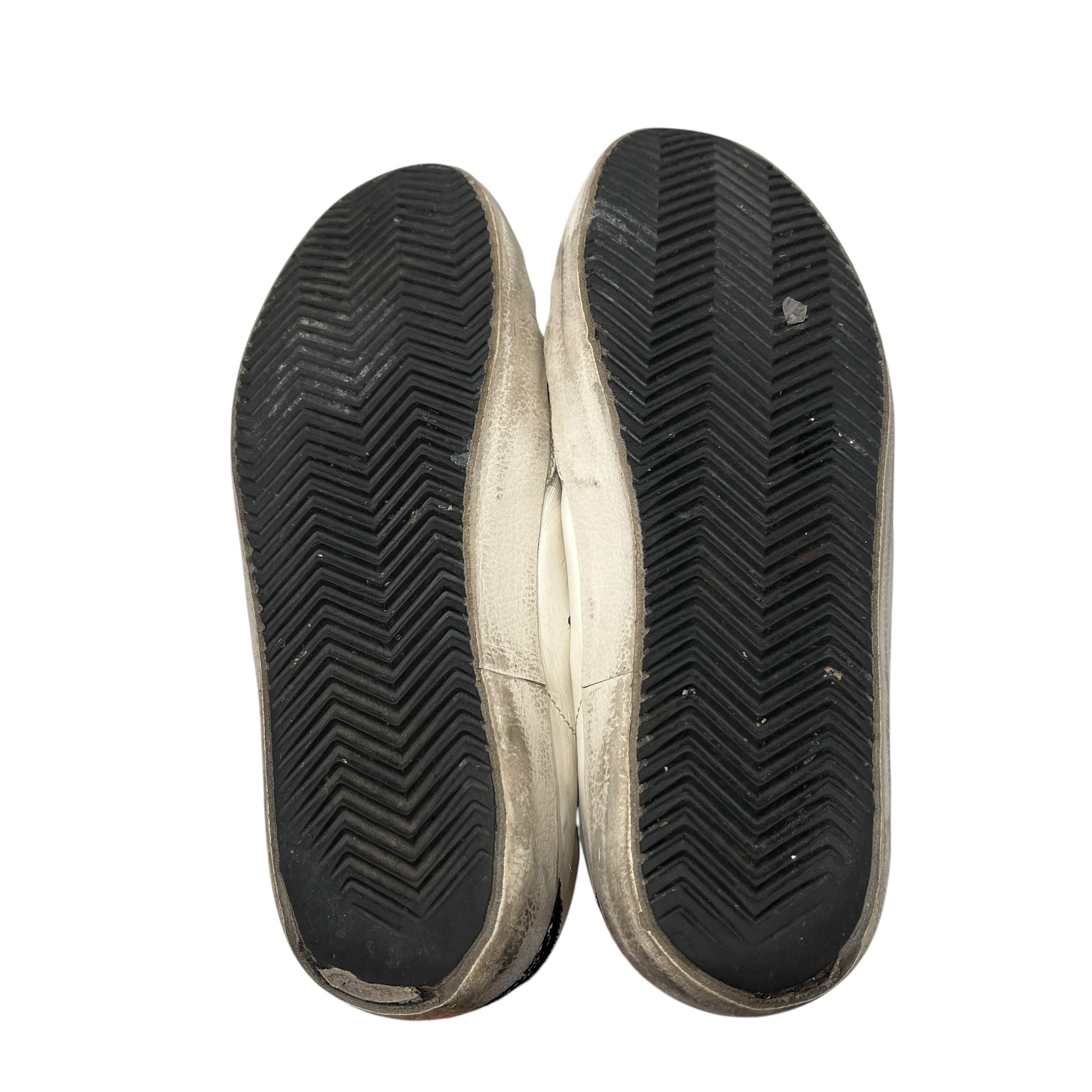 GOLDEN GOOSE/Low-Sneakers/US 6/Leather/WHT/golden star view 19