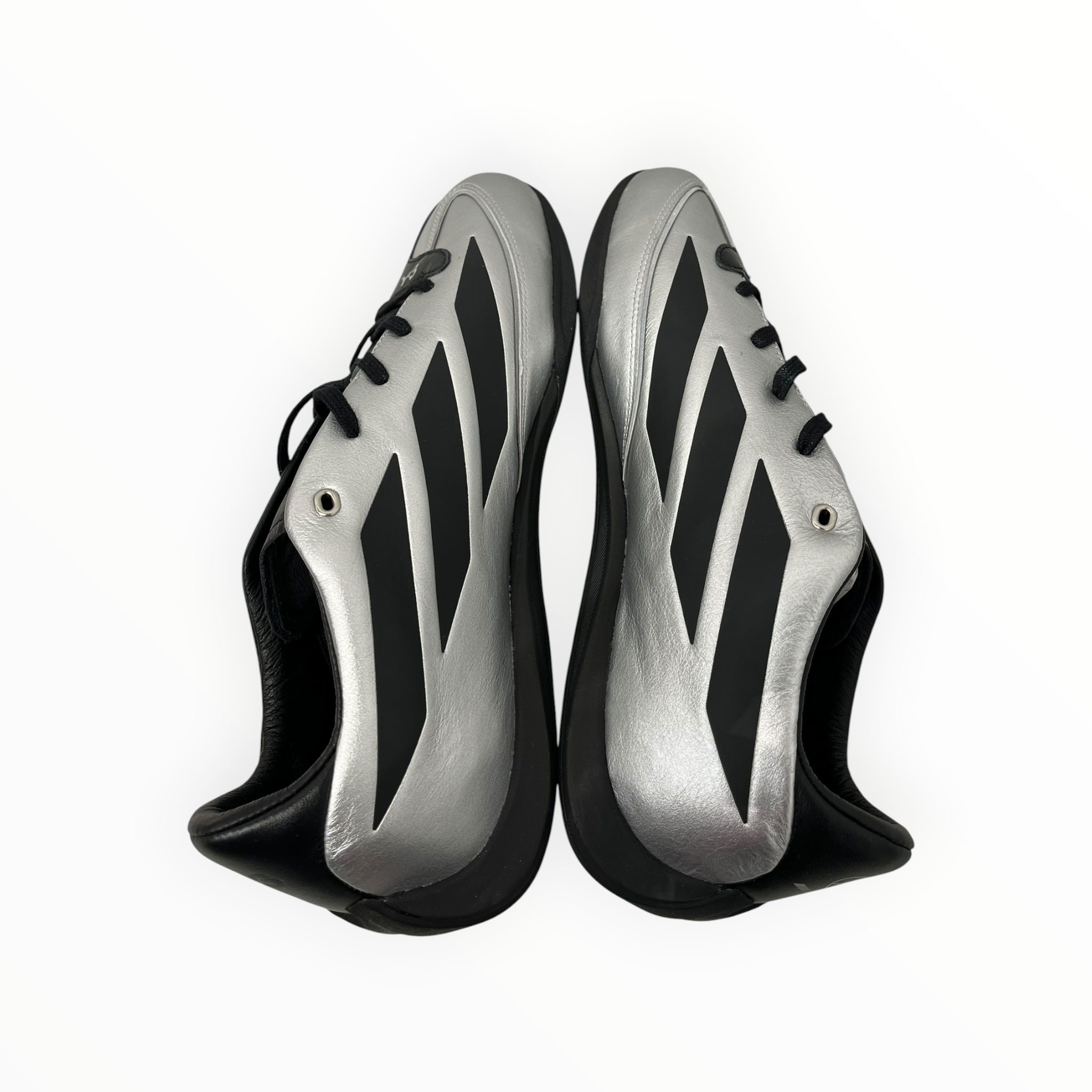 Y-3/Low-Sneakers/US 10.5/Leather/BLK/KK1824 FEROZA MER LO 10.5 view 3