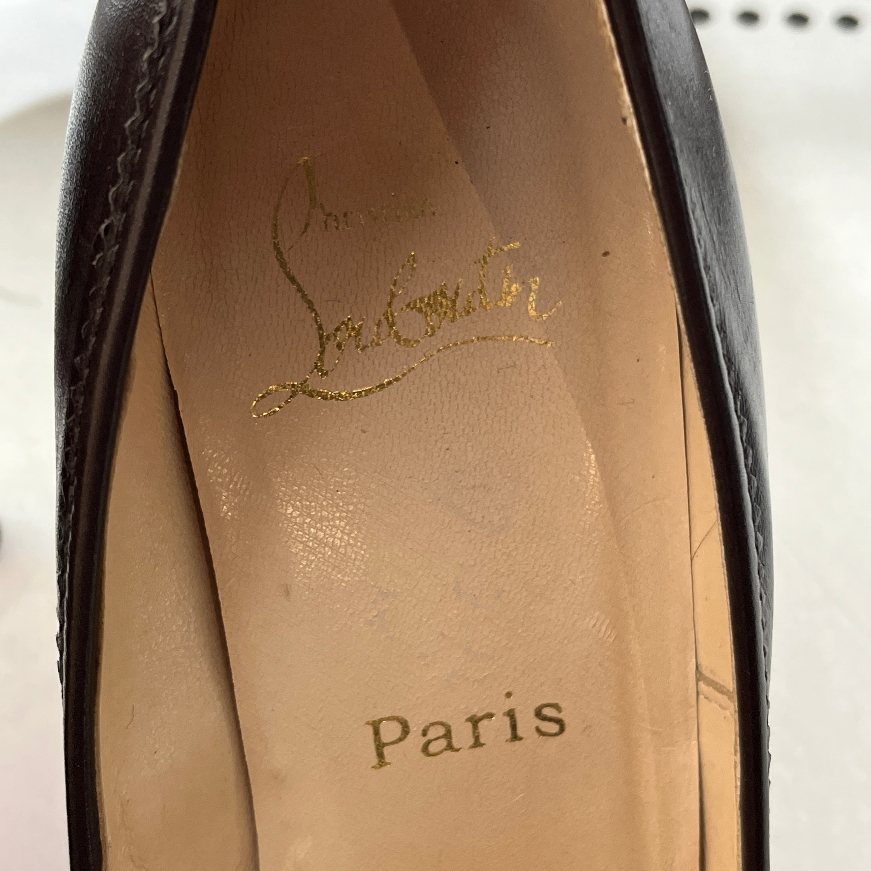 Christian Louboutin/Heels/US 9.5/Leather/BRW/Tassel Pump view 3