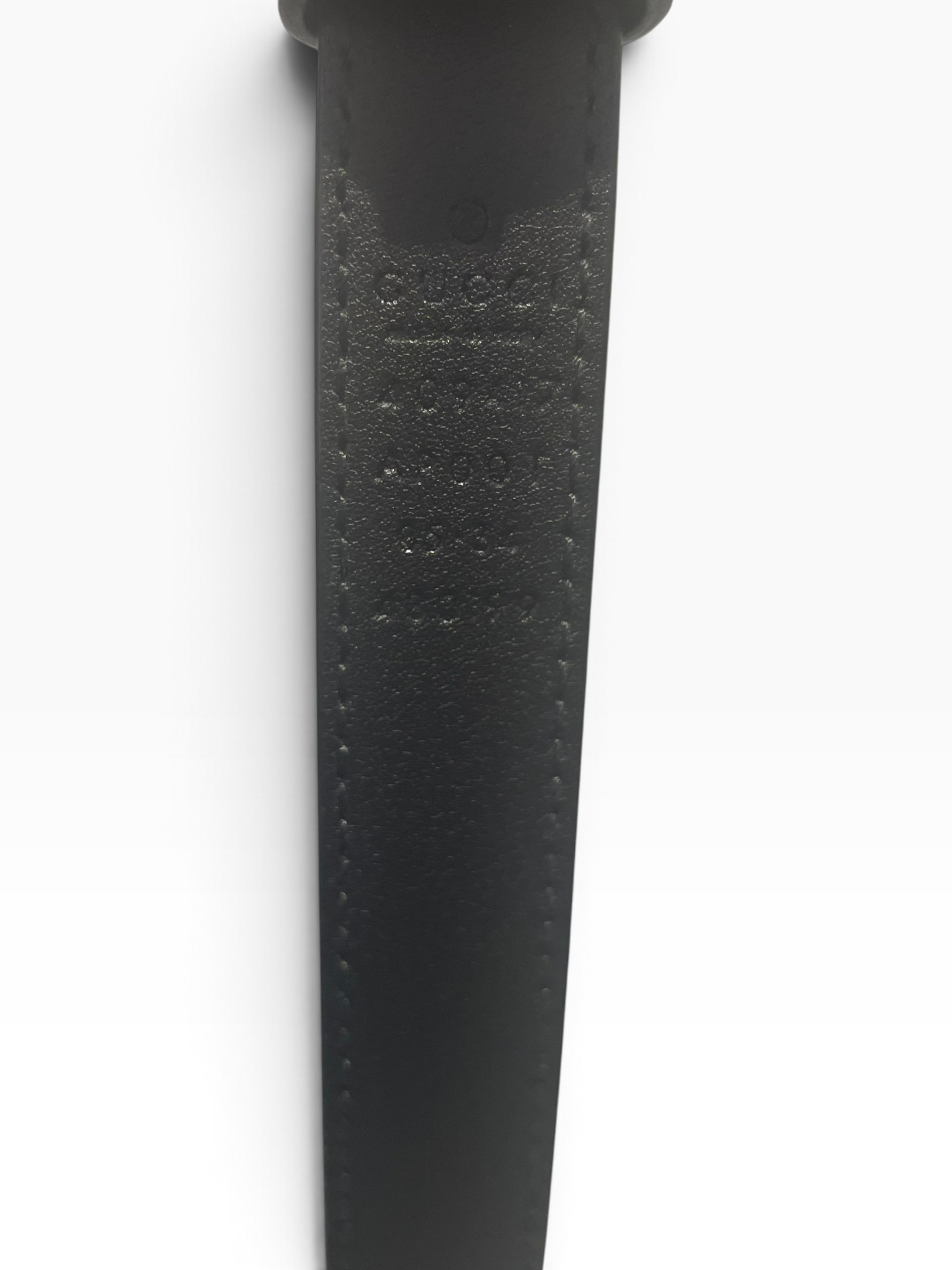 GUCCI/Belt/Leather/BLK/L's/GG BUCKLE view 3