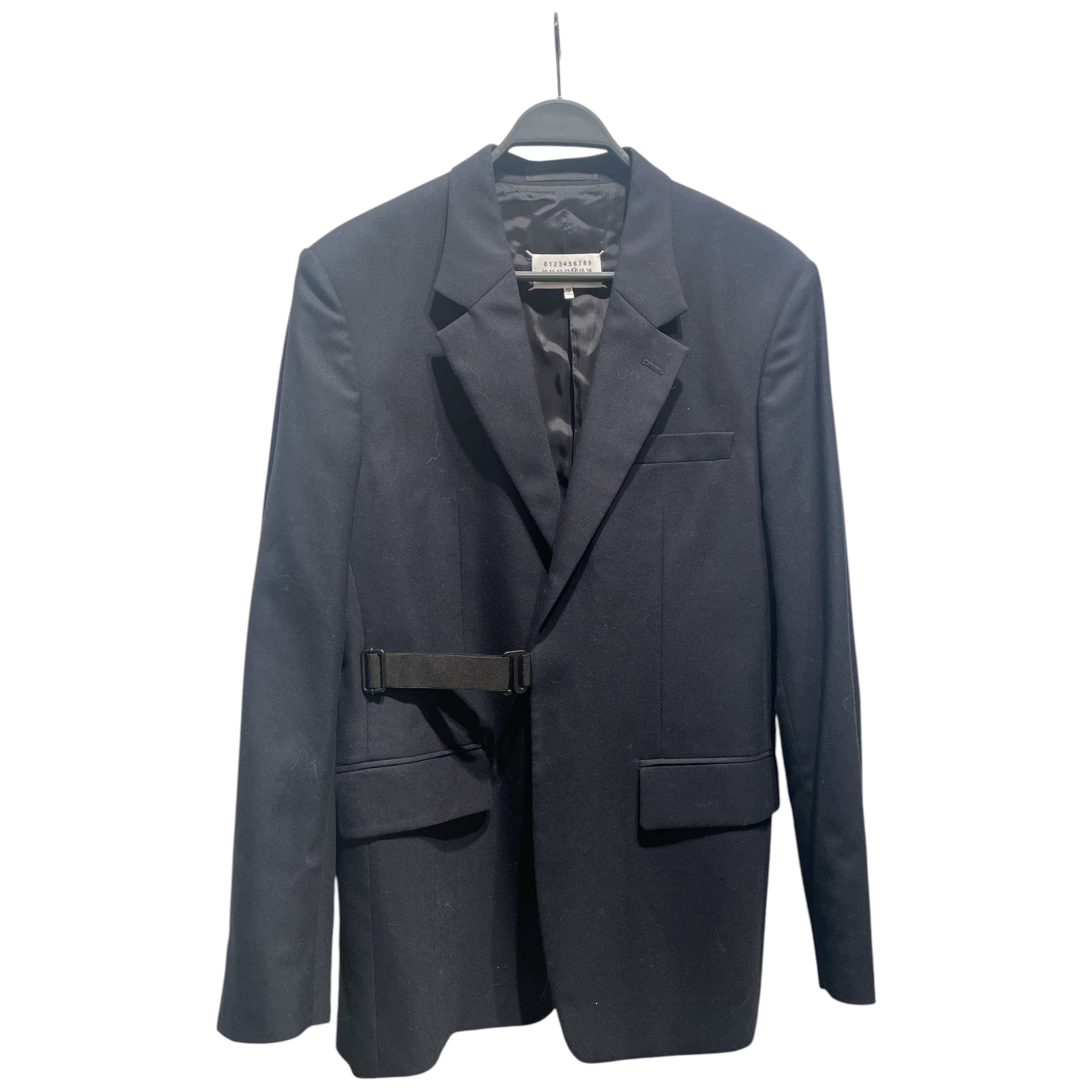 Maison Margiela/Tailored Jkt/XL/NVY/Buckle Blazer view 1