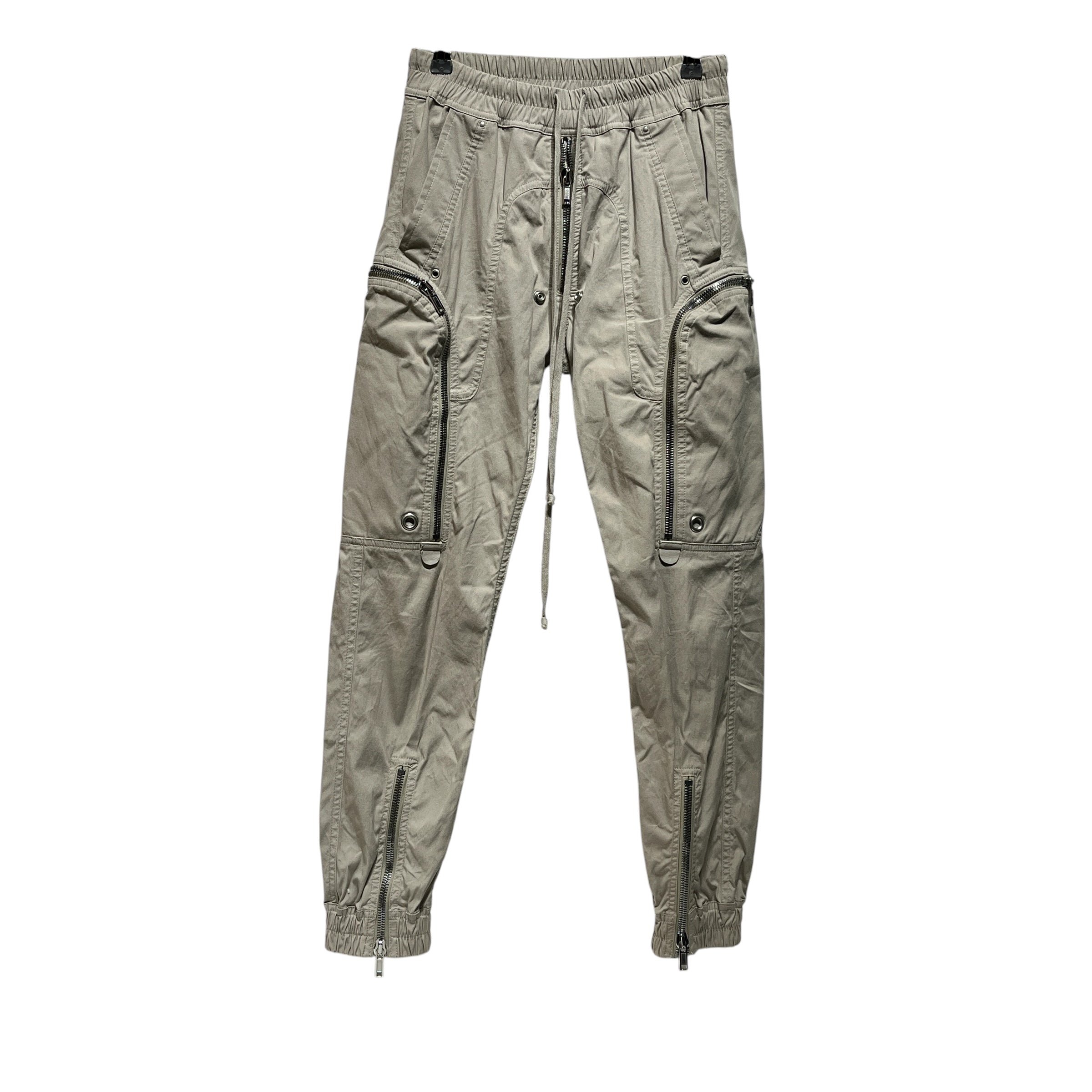Rick Owens/Cargo Pants/34/Nylon/CRM/Bauhaus Cargos view 1