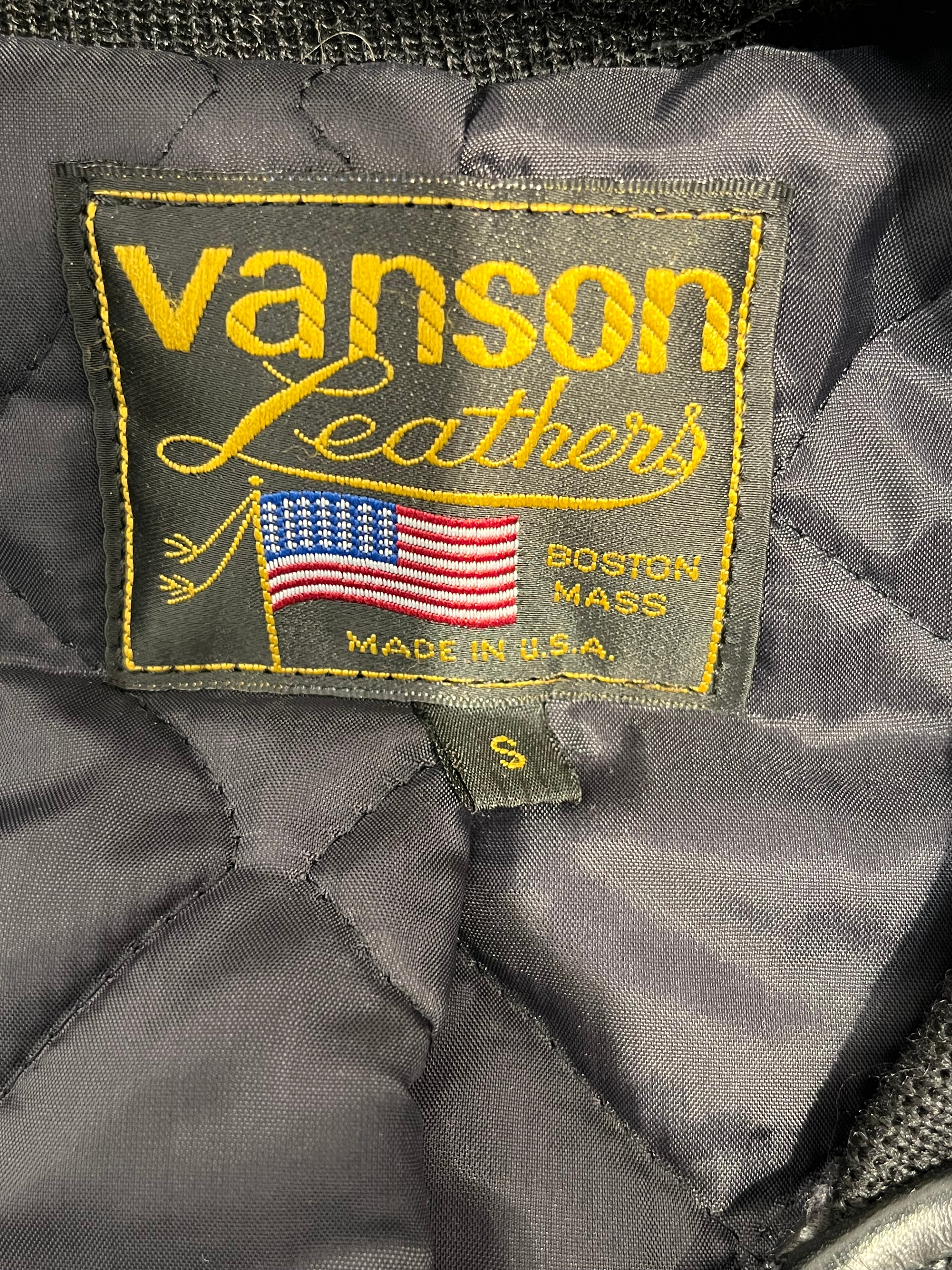VANSON/Leather Jkt/S/Leather/BLK/Graphic/DREAMCHASERS NIGHTMARES 24 view 6