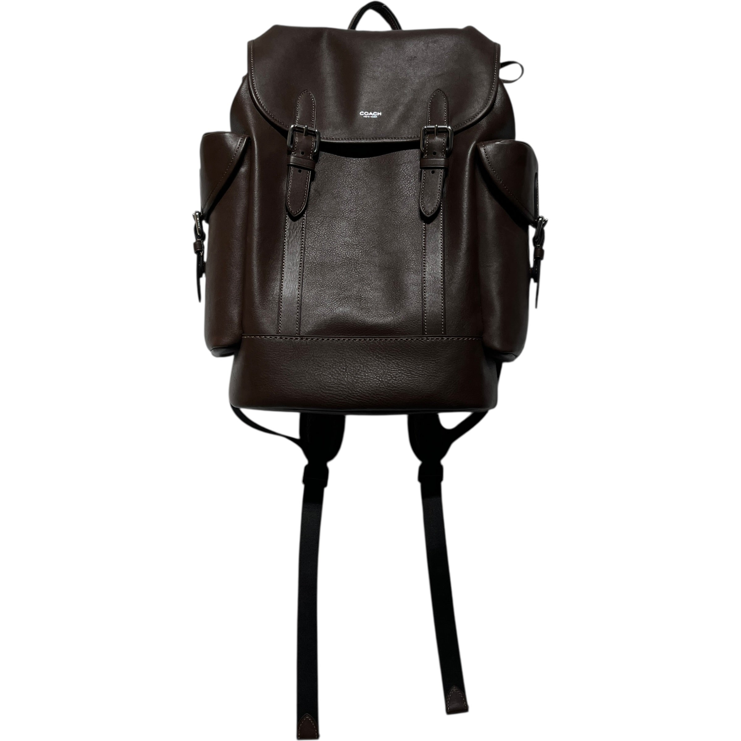 COACH/Backpack/Leather/BRW/HITCH BACKPACK view 1