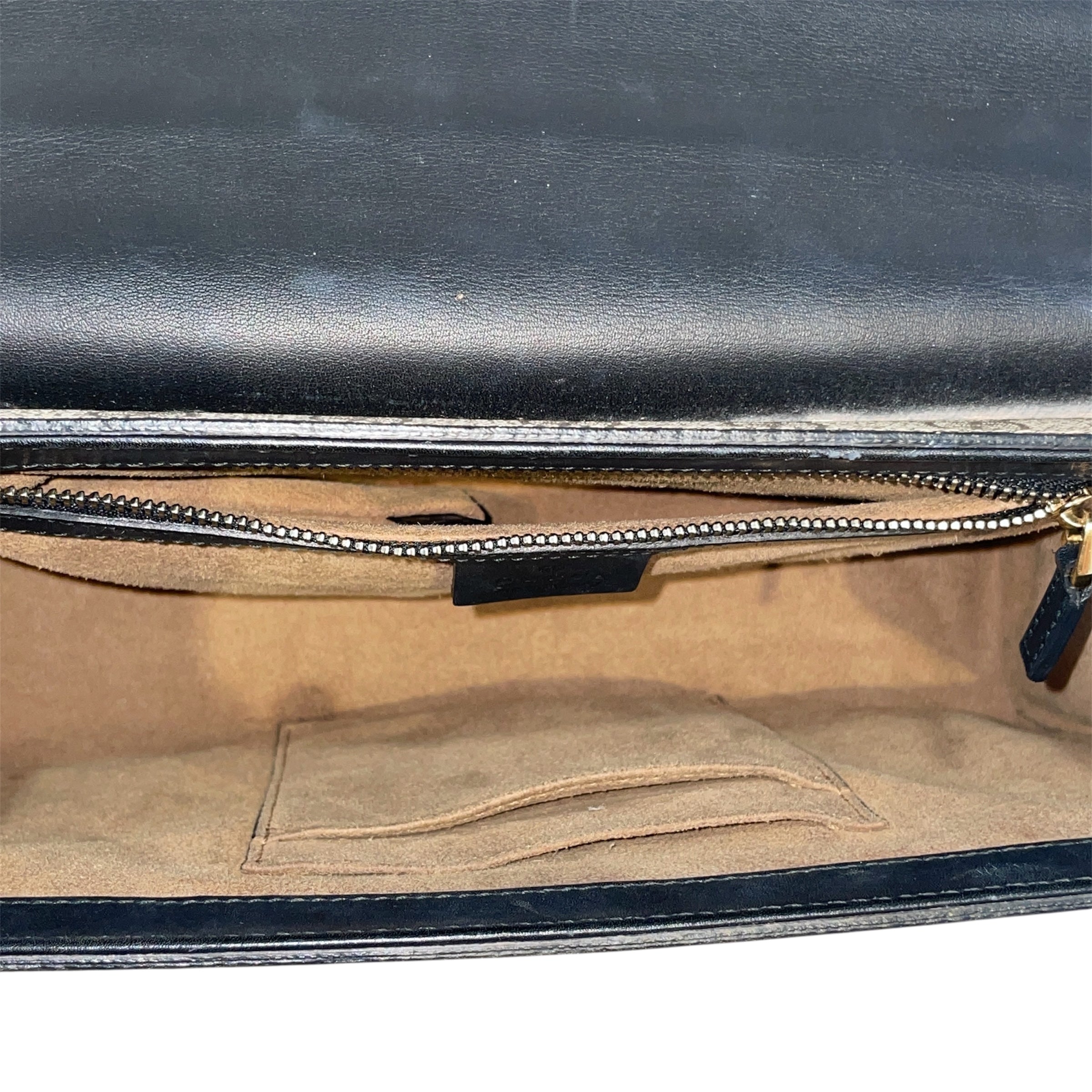 GUCCI/Hand Bag/Monogram/Leather/NVY/Padlock GG Supreme view 4