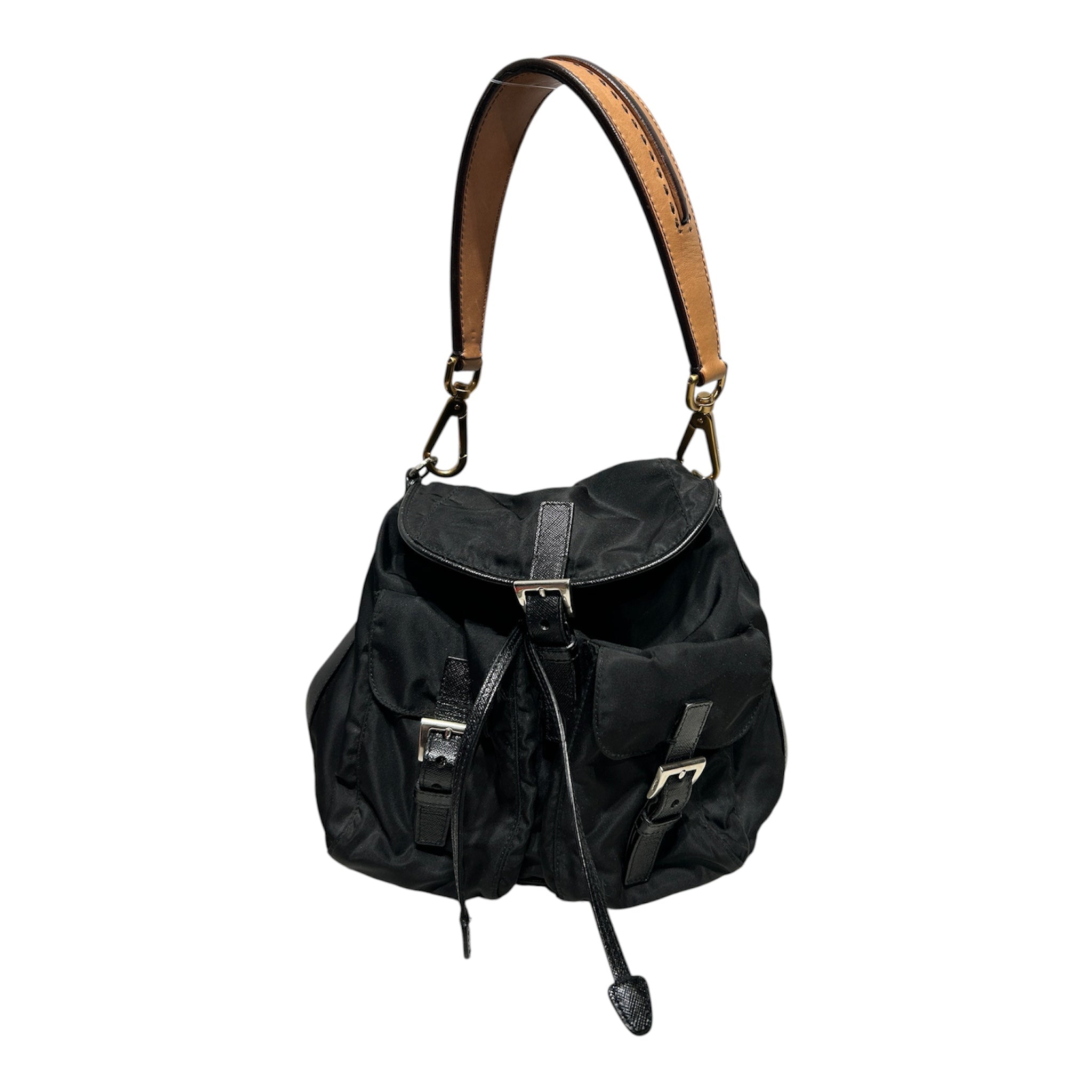 PRADA/Bag/Nylon/BLK/TESSUTO SHOULDER BAG view 1