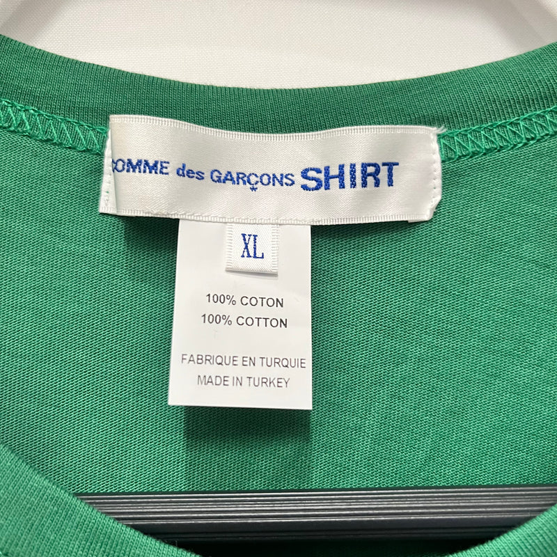 COMME des GARCONS SHIRT BOYS/LS T-Shirt/XL/Cotton/GRN/